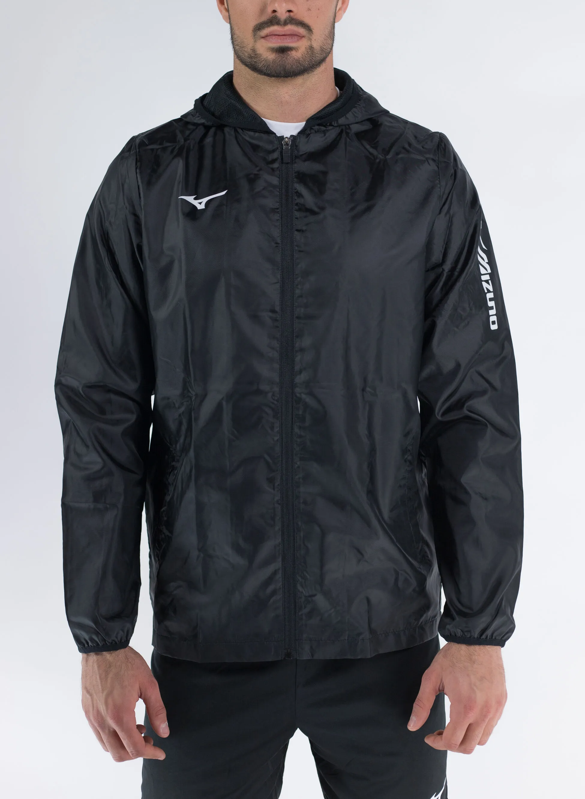 giacca sendai windbreaker con cappuccio