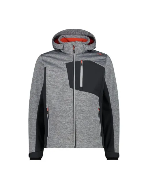 GIACCA SOFTSHELL JAQUARD CMP UOMO 33A1787