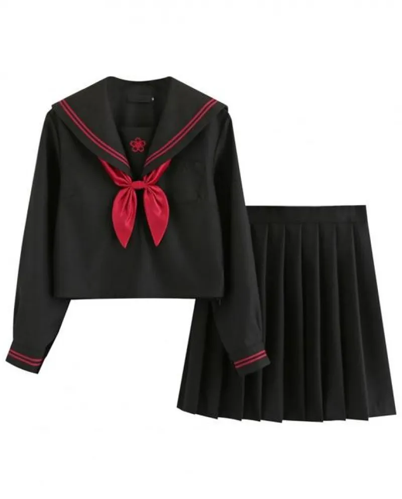 Gonna da donna Jk 2022 Nuova piega delluniforme scolastica femminile a vita alta