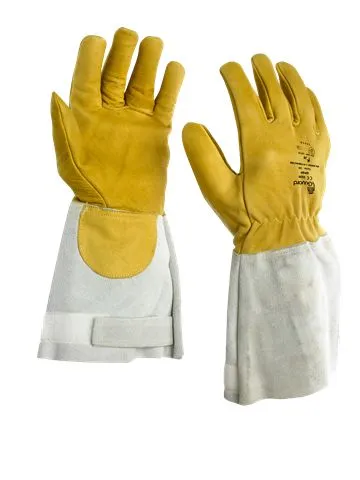 Guanti da lavoro GUYARD GPSP, Tg. 8, in Para-aramide, Twaron, col. Giallo
