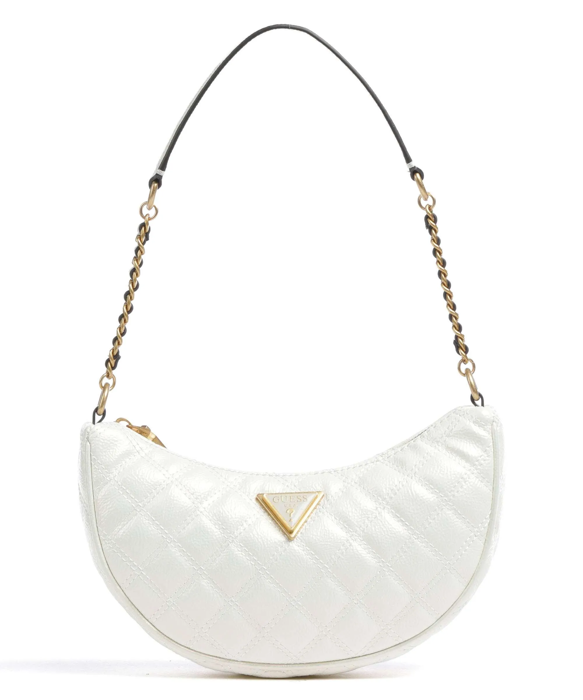  Guess Giully Borsa a spalla pelle sintetica avorio  