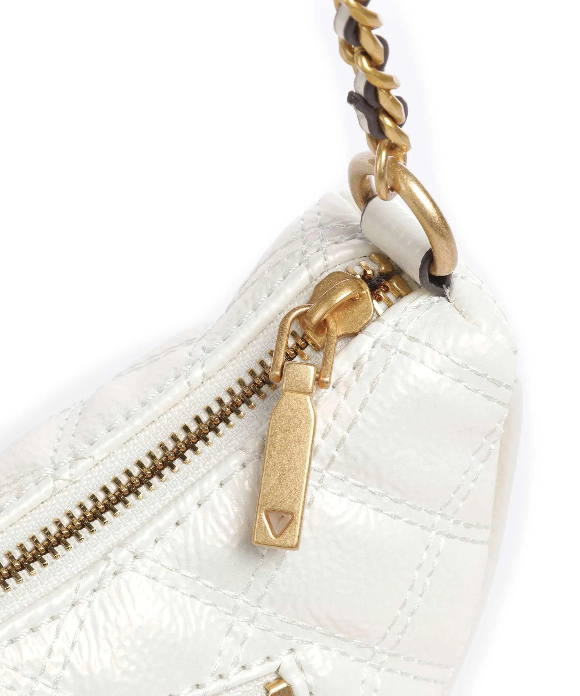  Guess Giully Borsa a spalla pelle sintetica avorio  