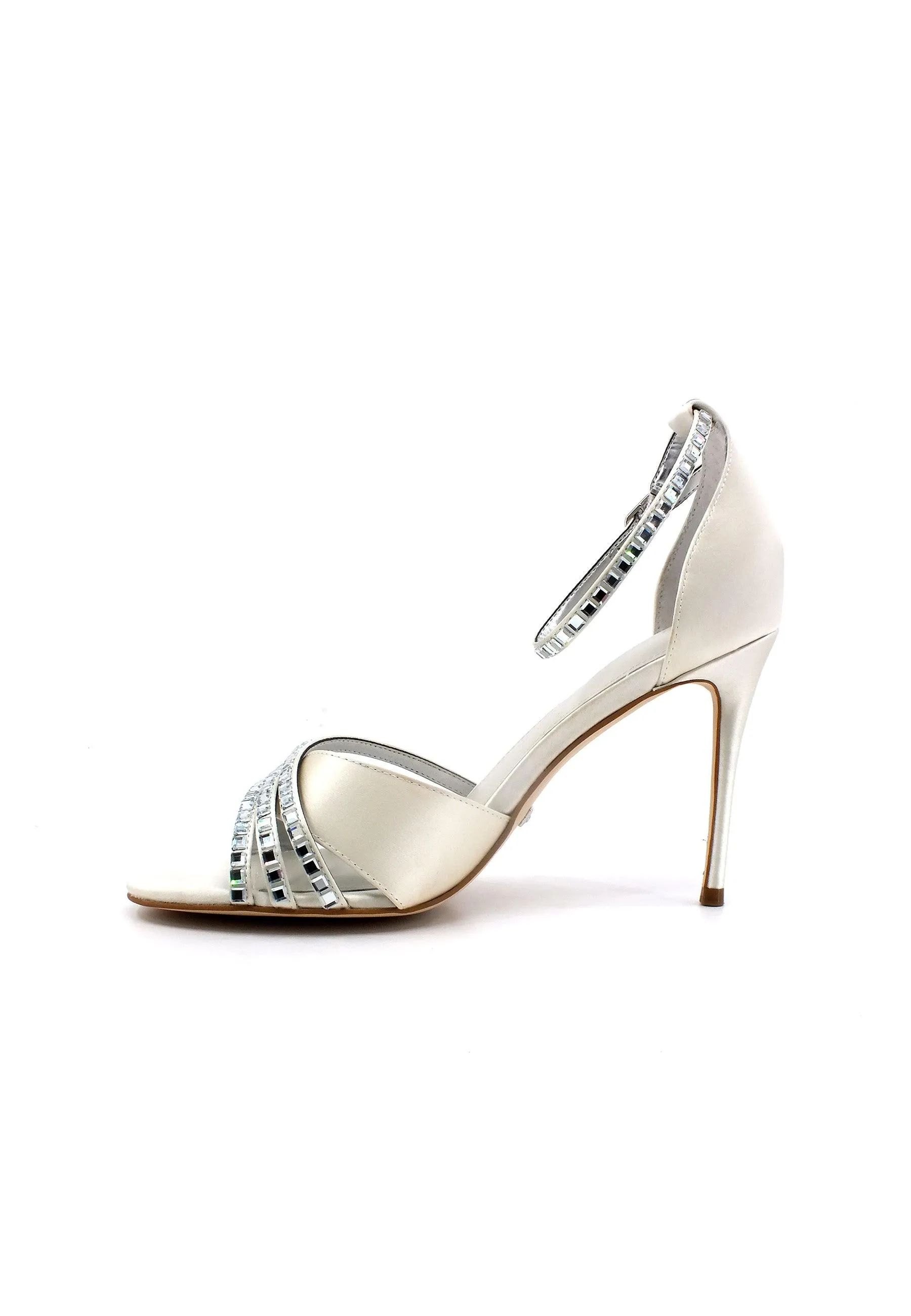 GUESS Sandalo Tacco Alto Donna Ivory FL6KADSAT07