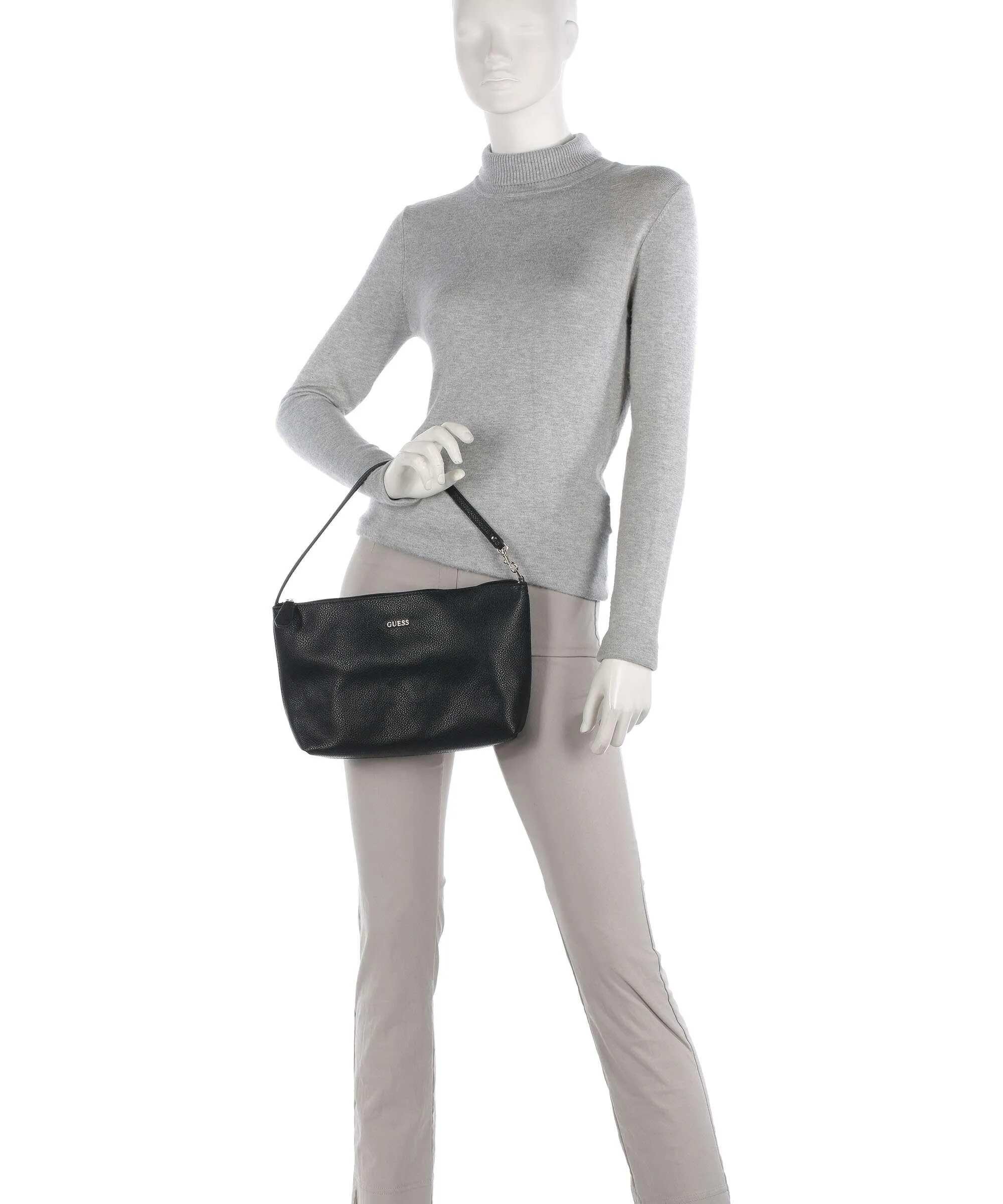  Guess Vikky Borsa shopper pelle sintetica nero  