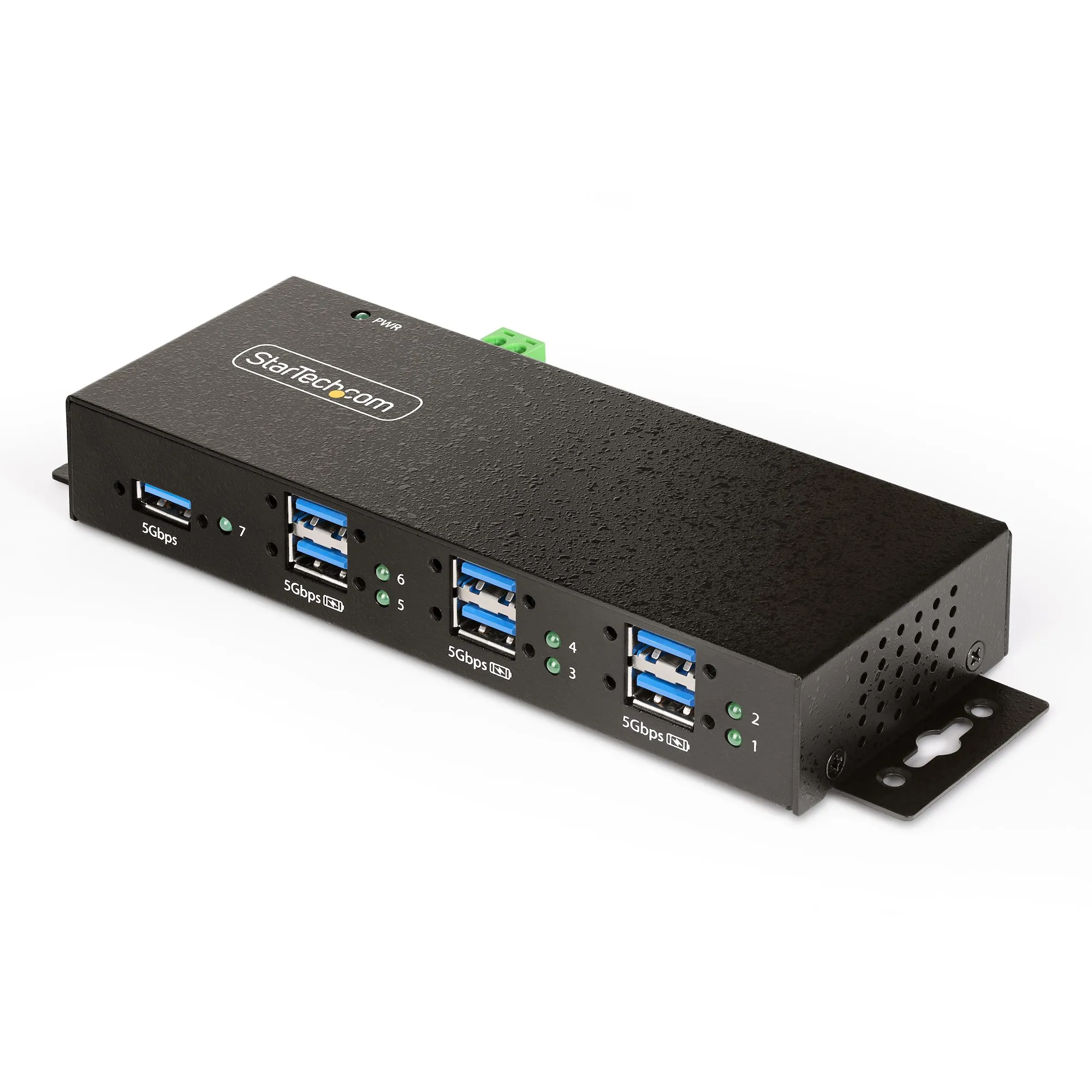 Hub USB StarTech.com 5G7AINDRM-USB-A-HUB USB 3.2 7 USB A