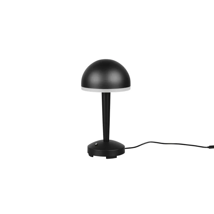 Illuminazione Reality Mendorez Lampada da tavolo LED Nero, 1-Luce