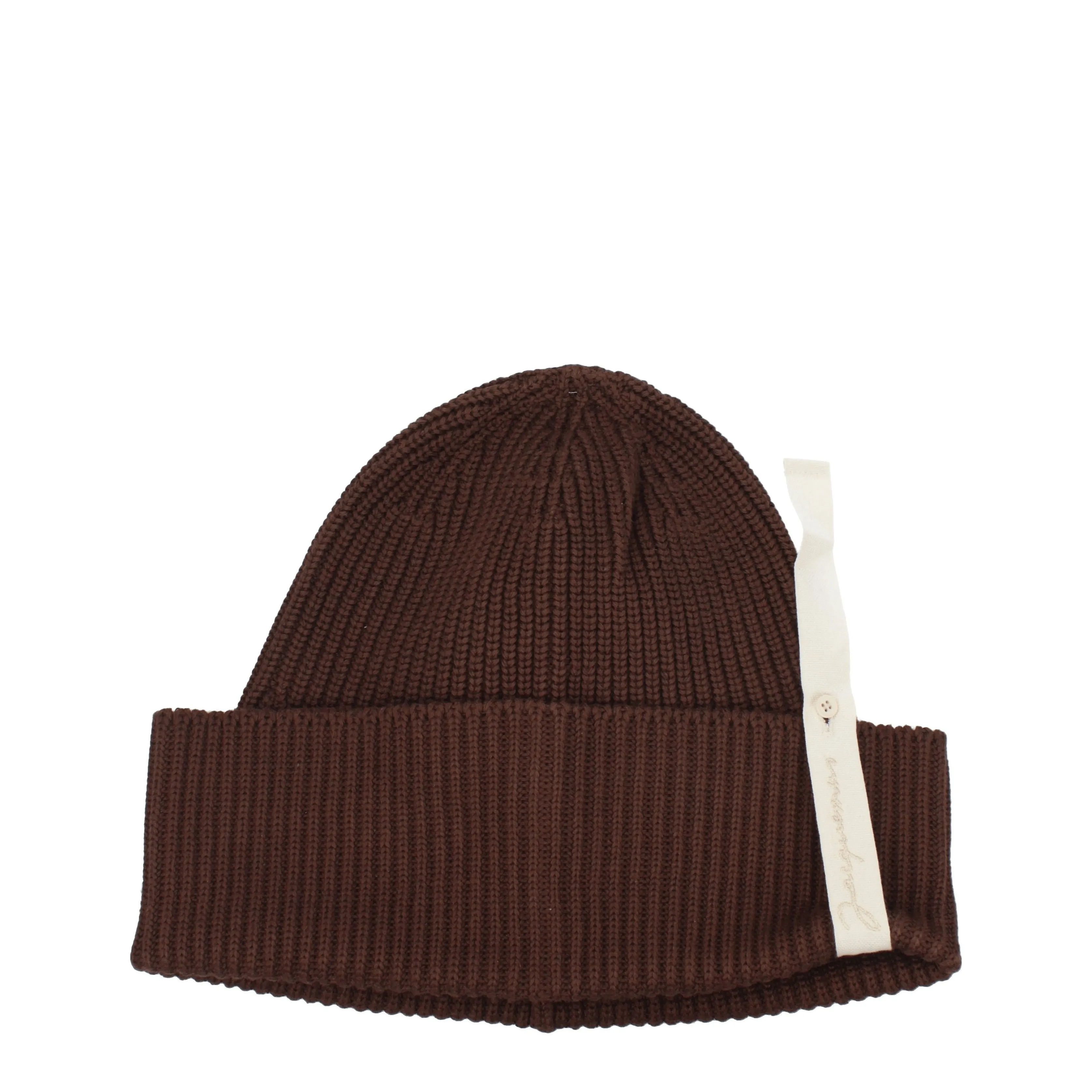 Jacquemus Cappelli Donna Cotone Marrone