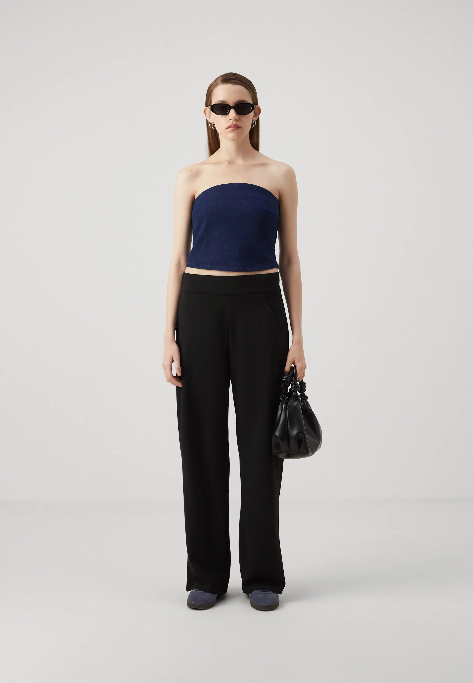 JDYLOUISVILLE CATIA WIDE PANT - Pantaloni