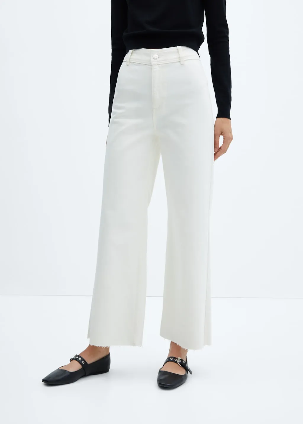 Jeans Catherin culotte vita alta