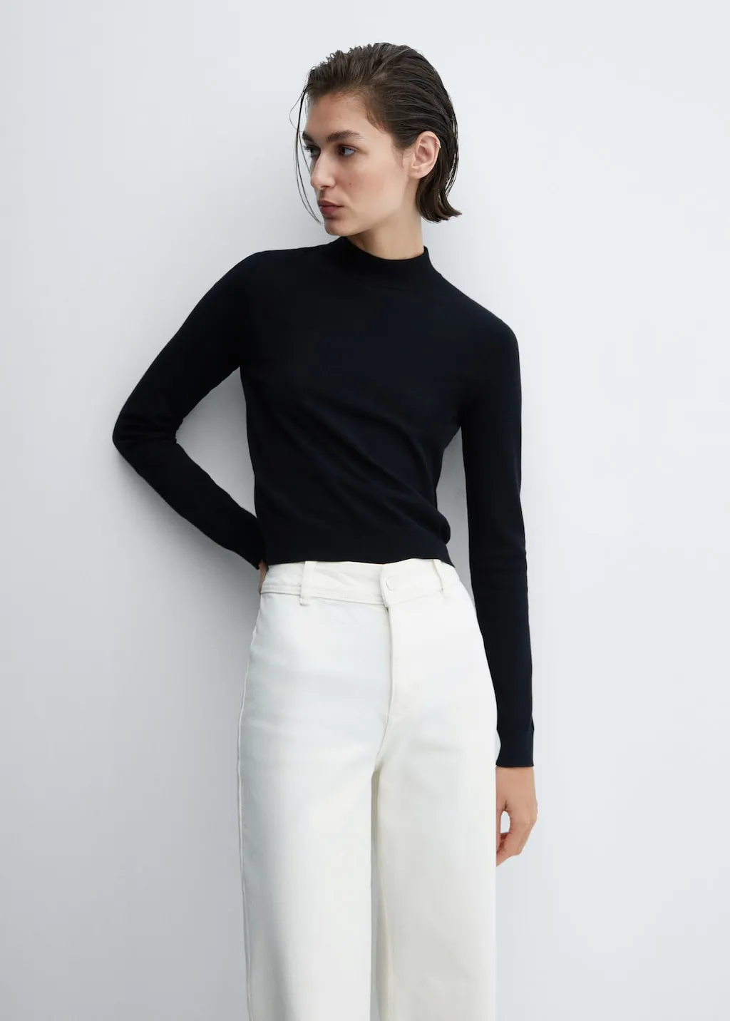 Jeans Catherin culotte vita alta