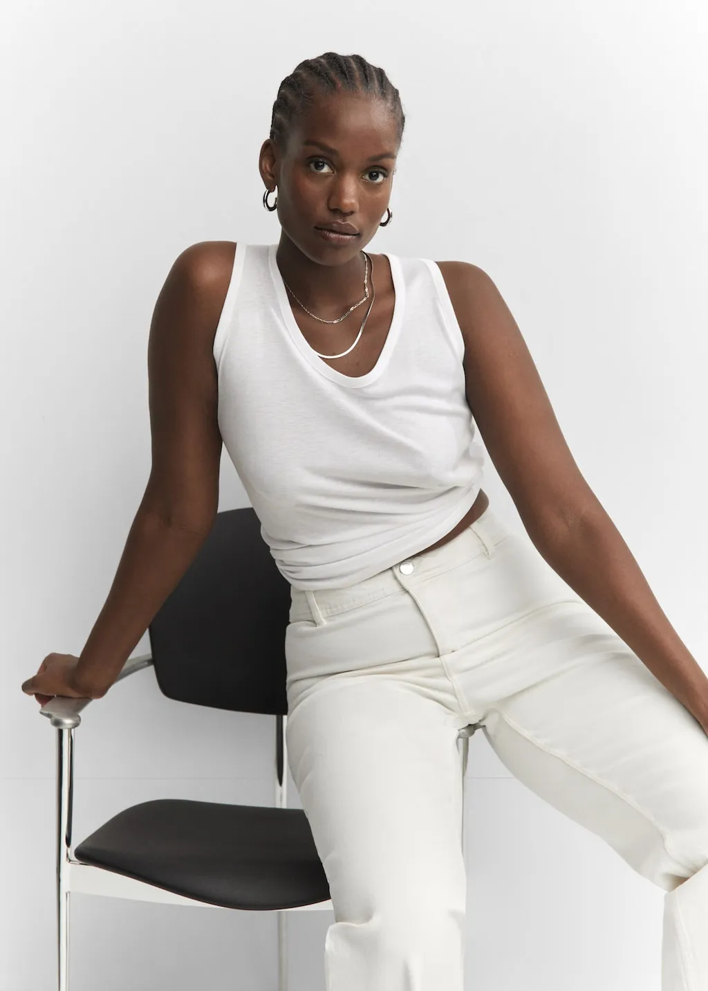 Jeans Catherin culotte vita alta