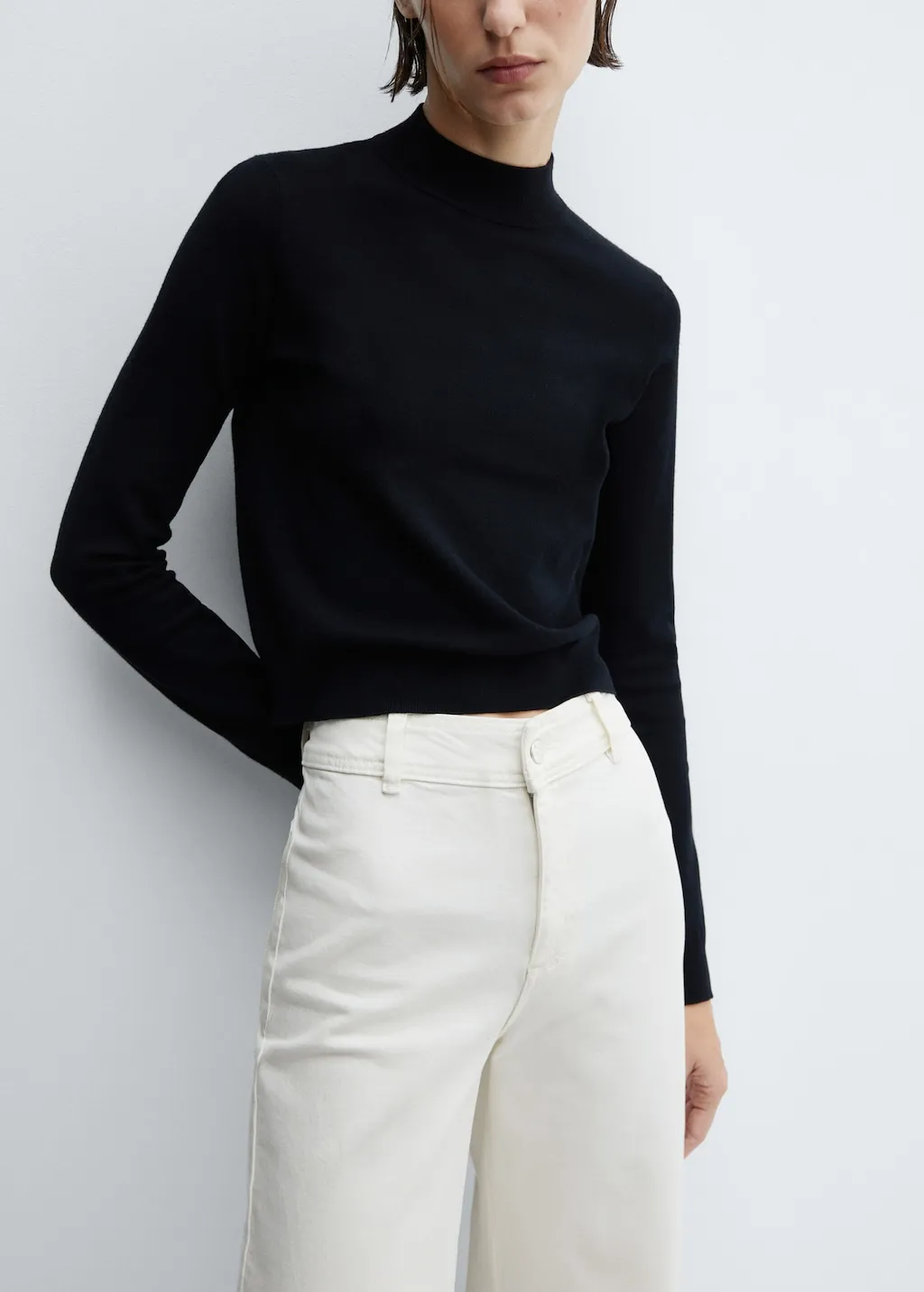 Jeans Catherin culotte vita alta