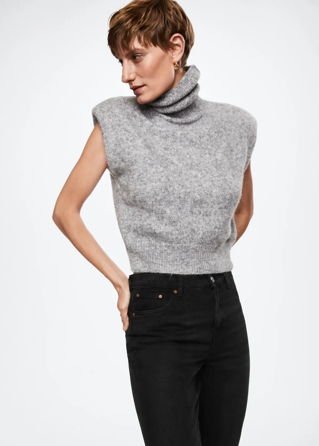 Jeans mom comfort vita alta