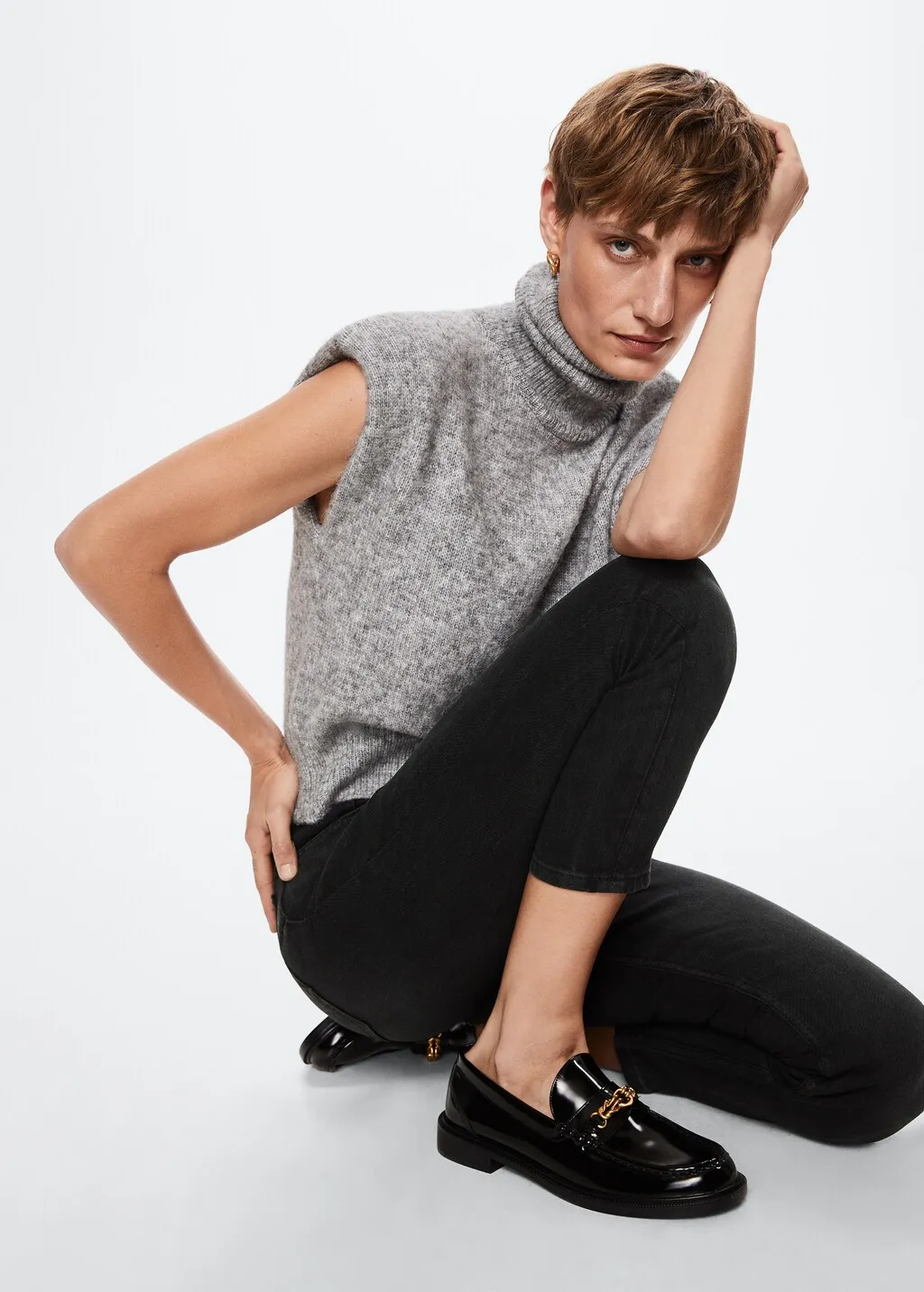Jeans mom comfort vita alta