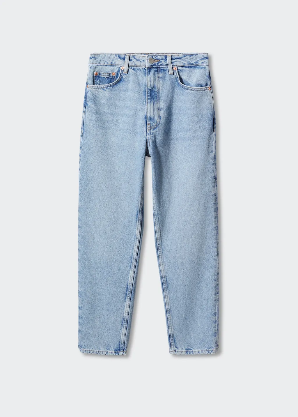 Jeans mom vita alta