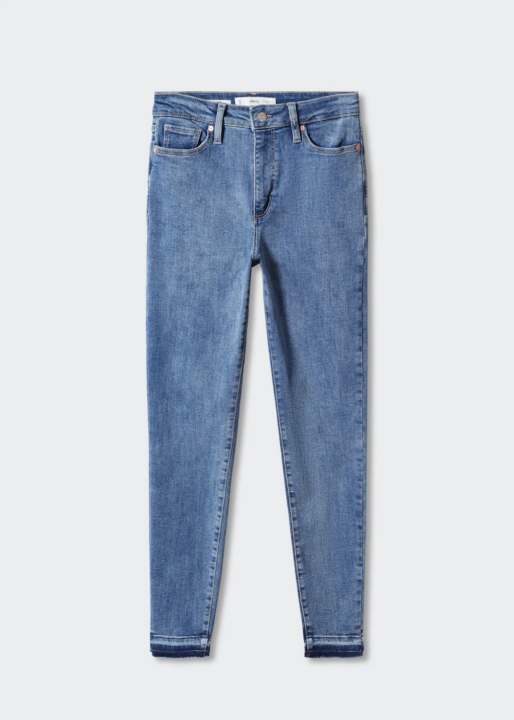 Jeans skinny vita alta