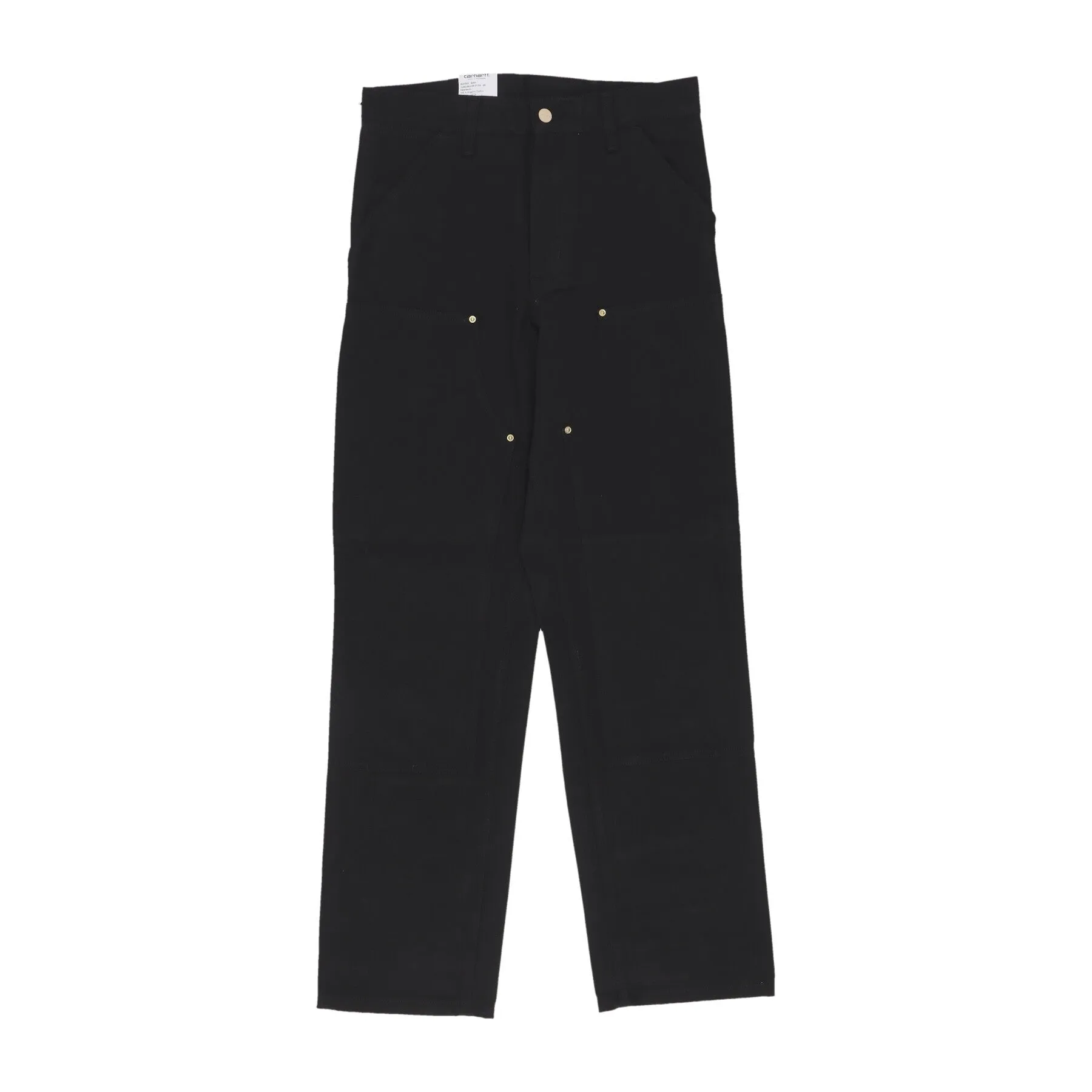 Jeans Uomo Double Knee Pant Black Rigid