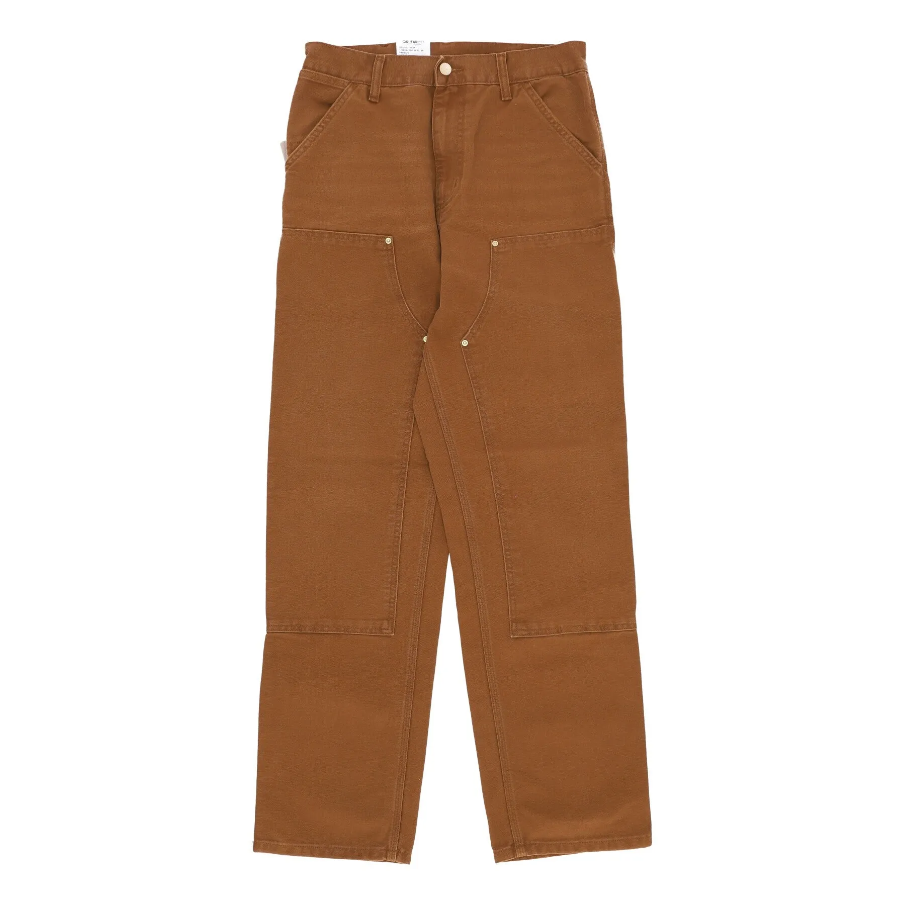 Jeans Uomo Double Knee Pant Deep H Brown Aged Canvas