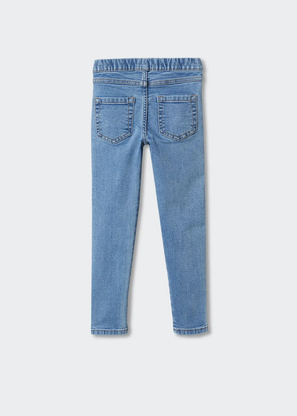 Jeggings a vita alta elasticizzati