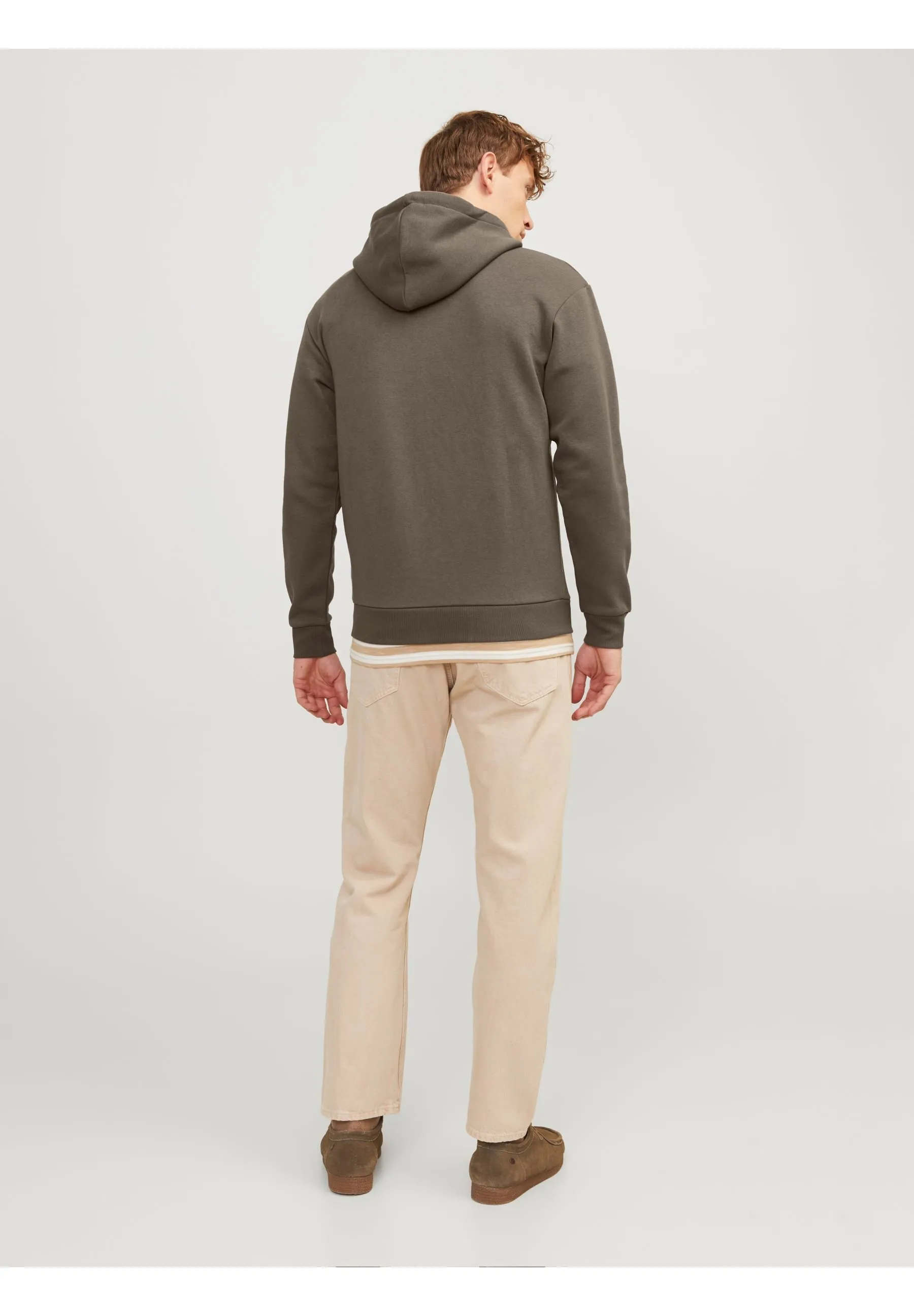 JJEBRADLEY ZIP HOOD - Felpa con zip