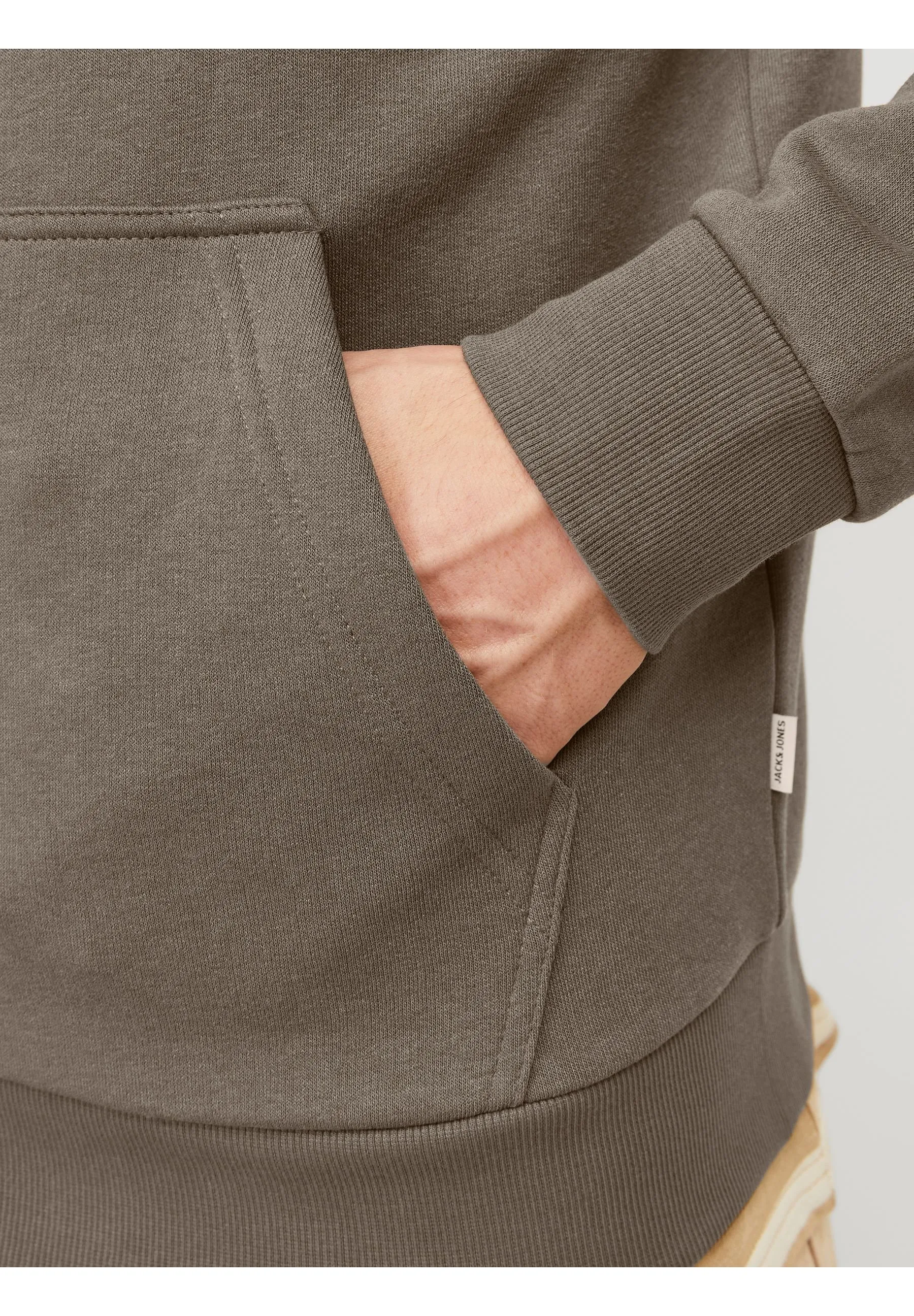 JJEBRADLEY ZIP HOOD - Felpa con zip