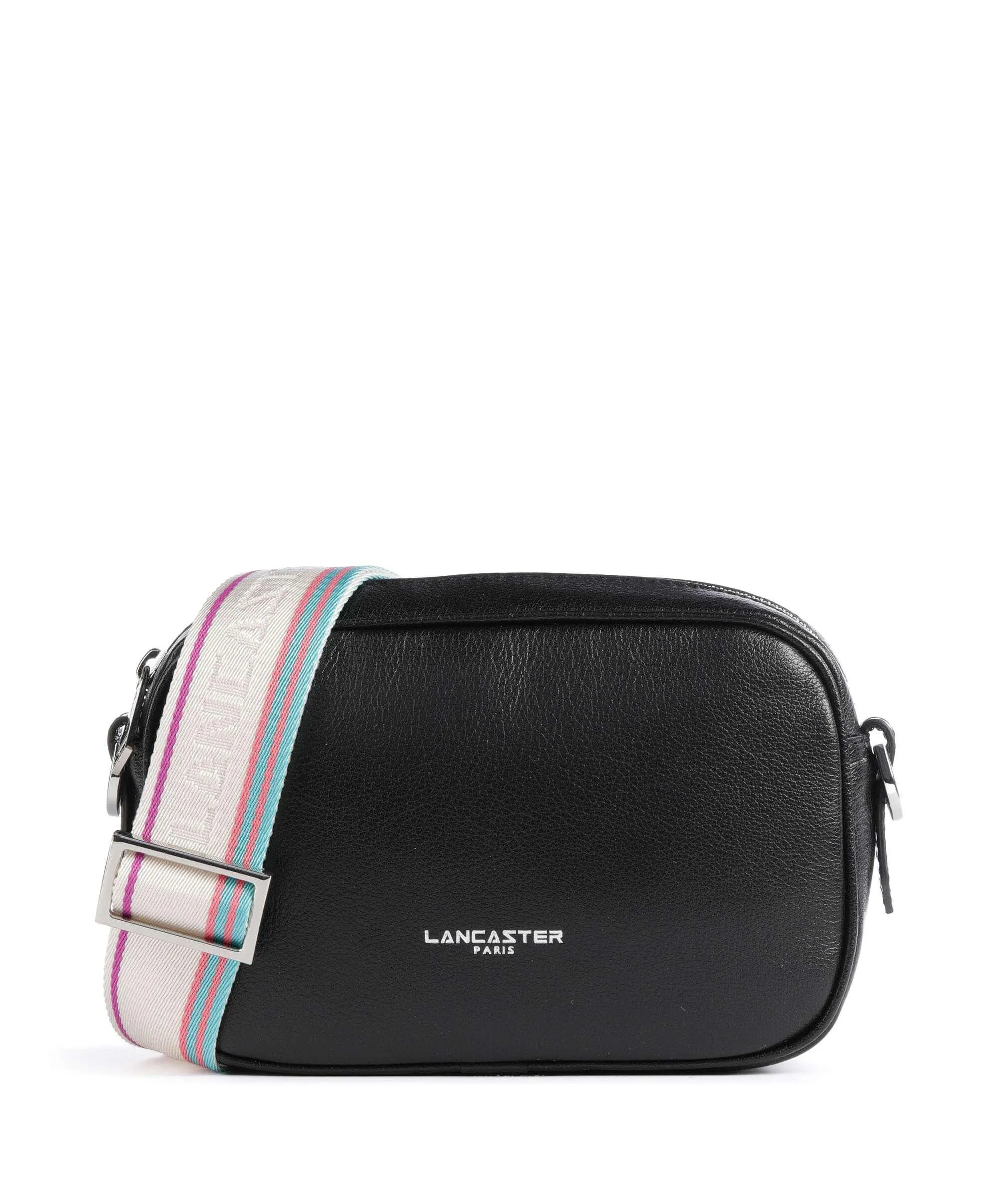  Lancaster Firenze Fashion Borsa a tracolla pelle di vacchetta finemente grana nero  