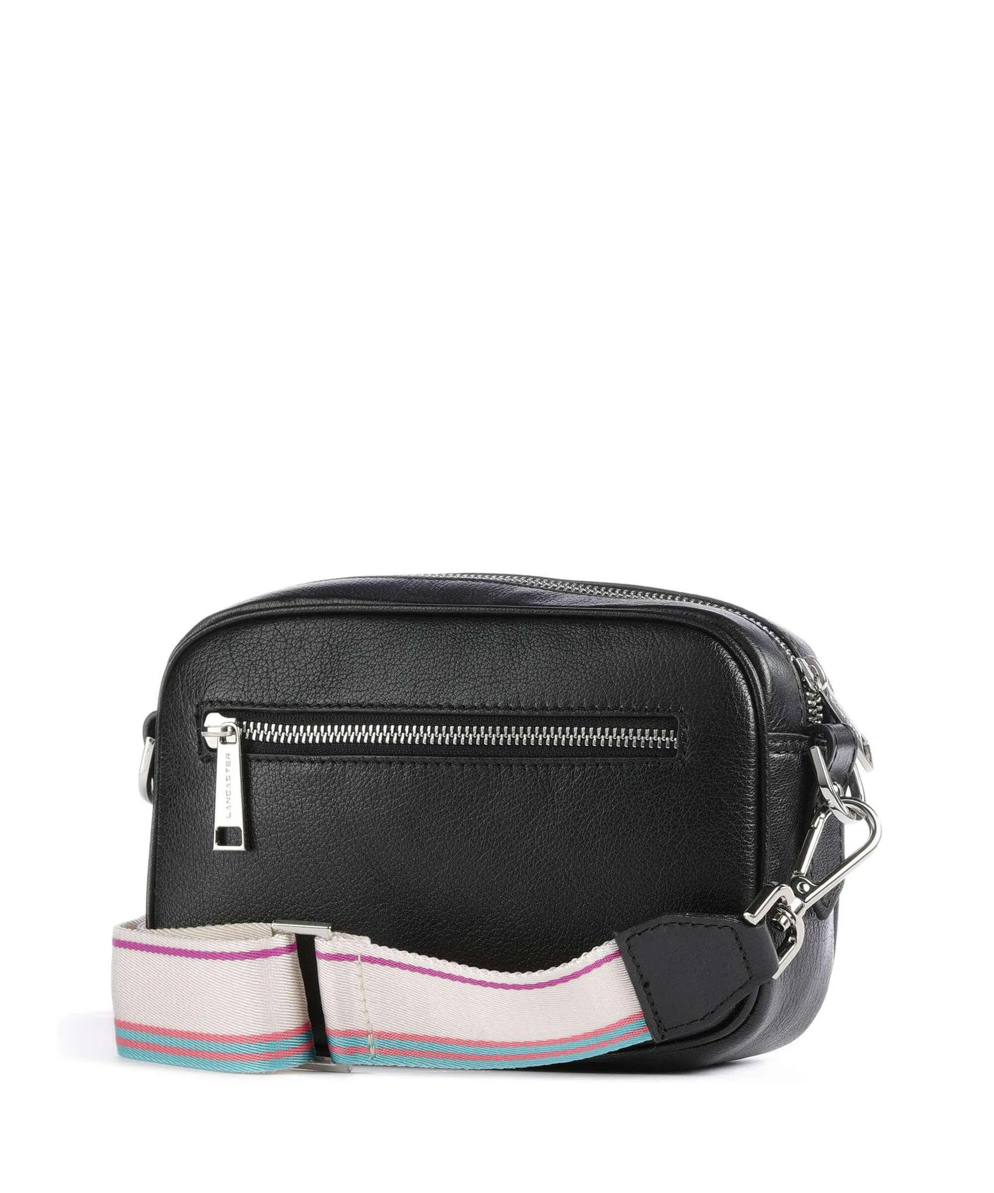  Lancaster Firenze Fashion Borsa a tracolla pelle di vacchetta finemente grana nero  