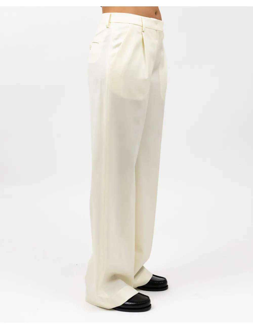 Lardini - Pantalone Feni Panna Donna