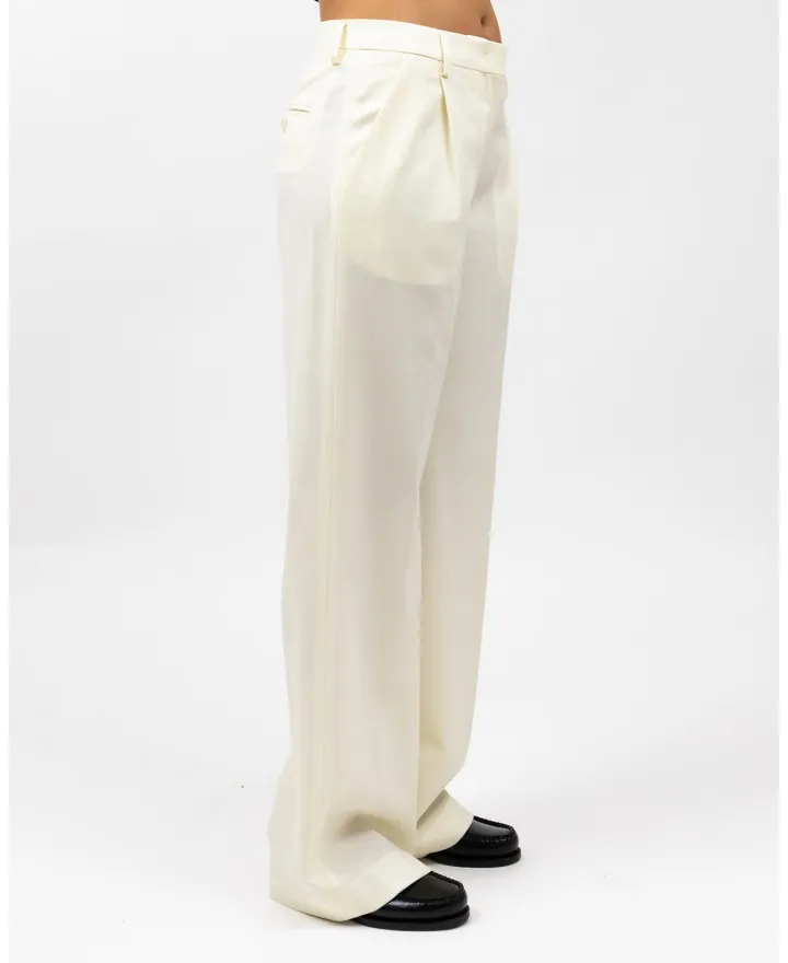 Lardini - Pantalone Feni Panna Donna