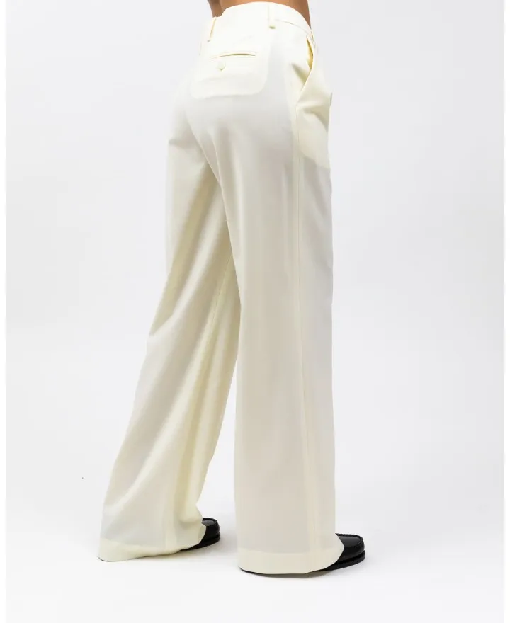 Lardini - Pantalone Feni Panna Donna