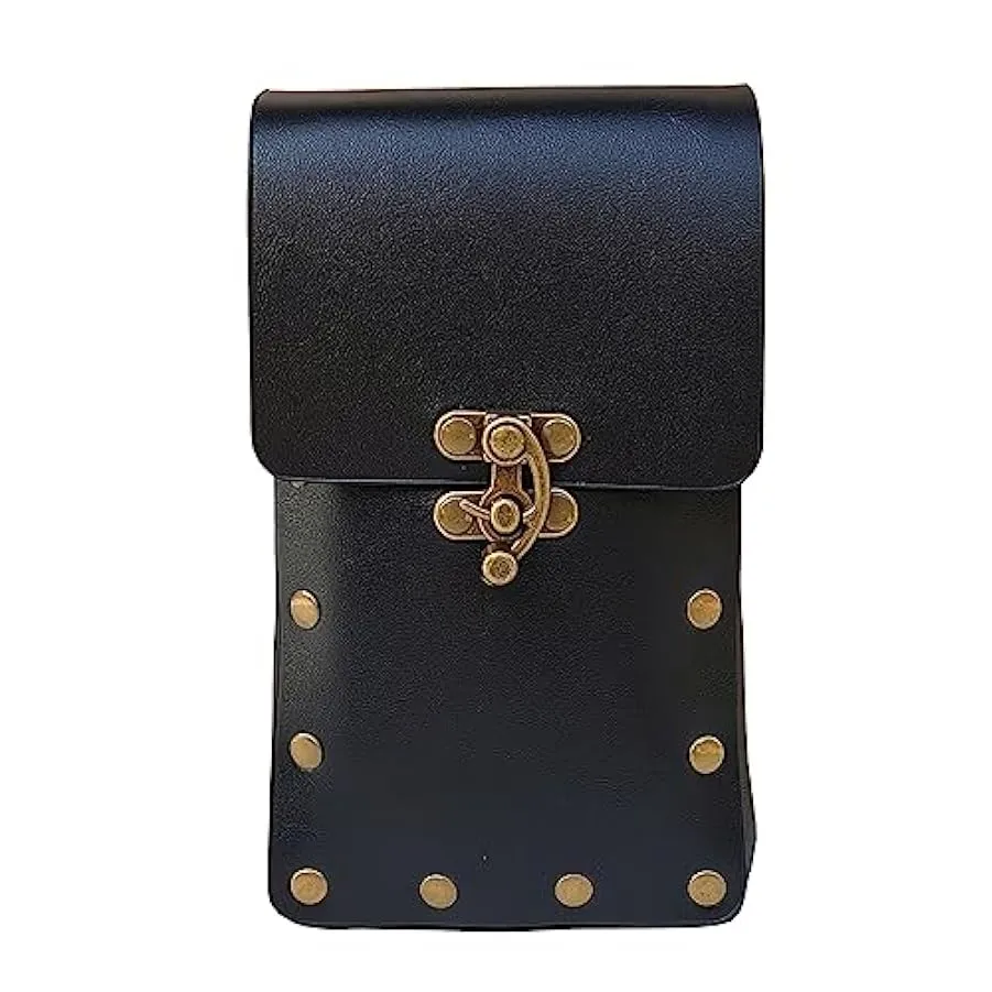 Larswon Borsa da gamba, borsa rinascimentale borsa imbracatura da gamba borsa da cintura in pelle sintetica per le donne Hip bag