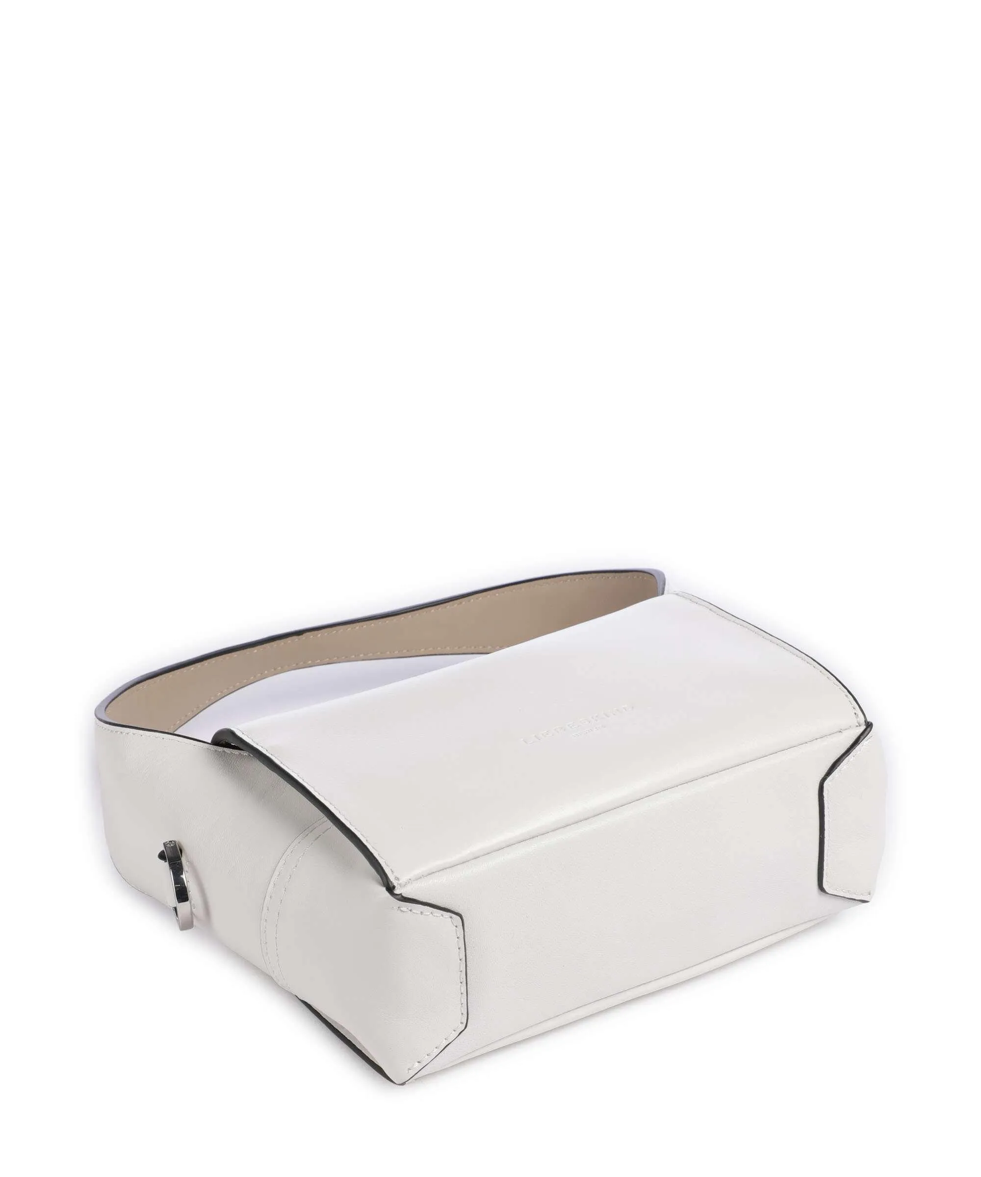  Liebeskind Lou 2 Calf Optic XS Borsa a tracolla pelle a grana fine bianco  