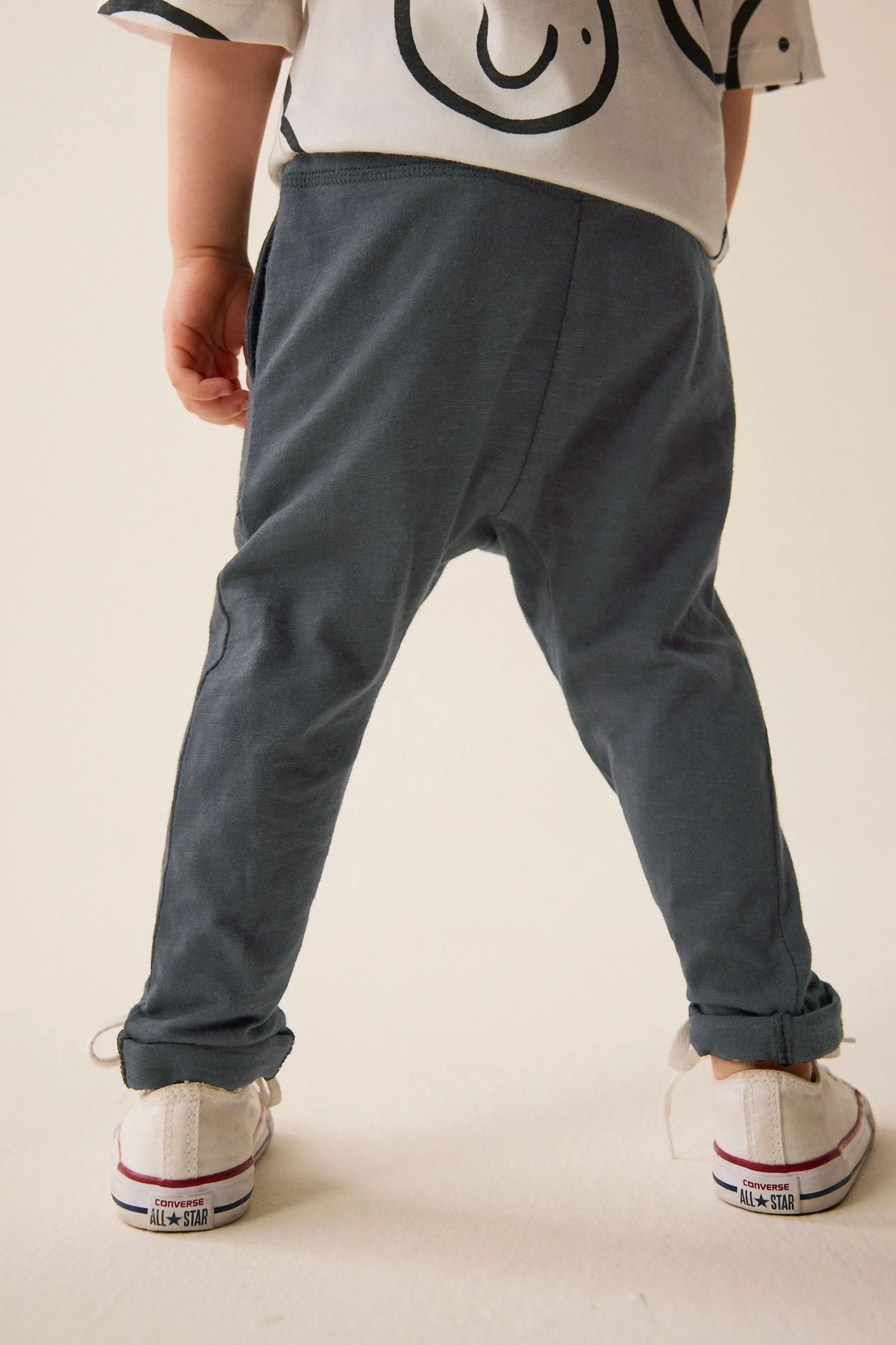 Lightweight 100% Cotton Jersey Joggers (3mths-7yrs)    
