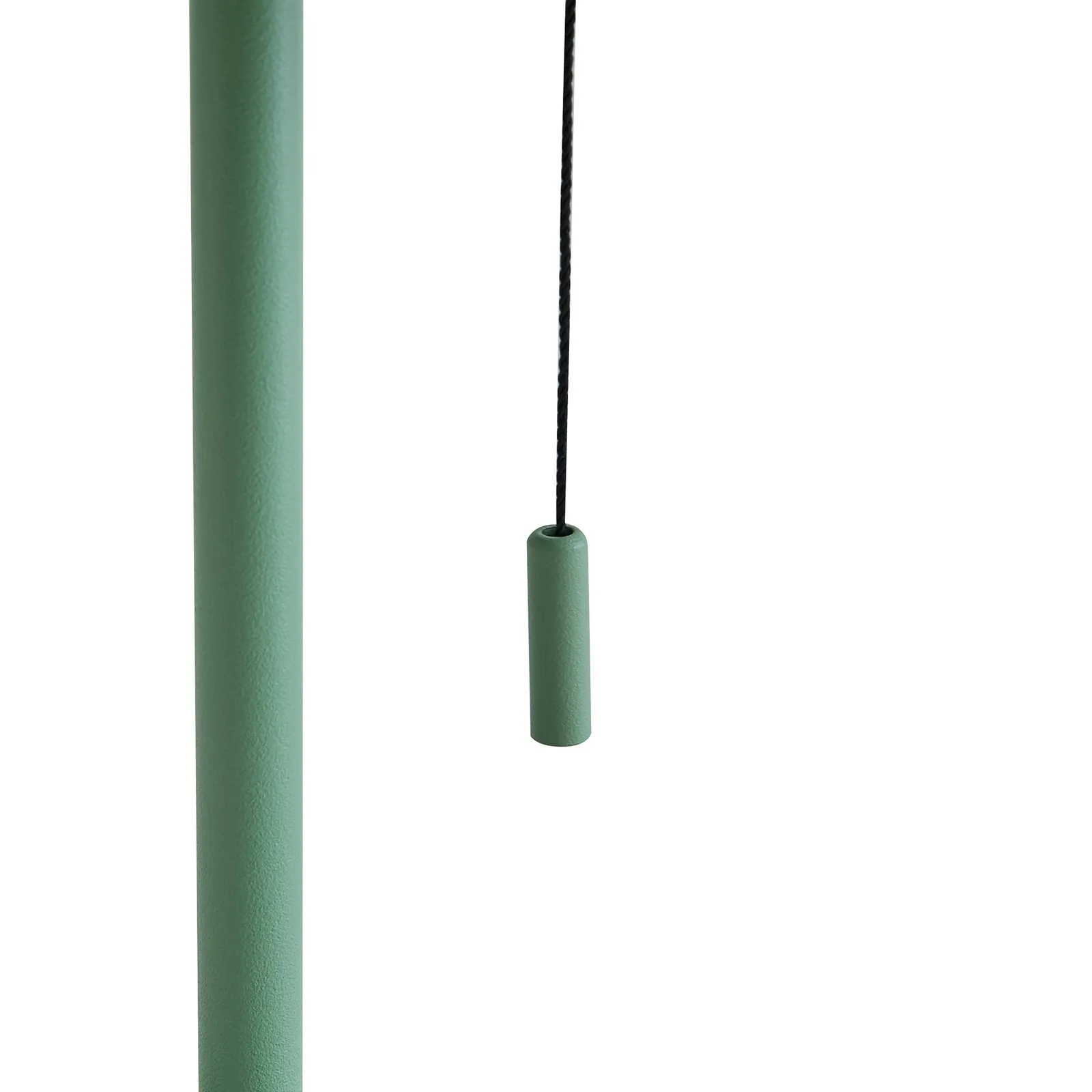 Lindby Lampada da tavolo LED Hilario, verde, ferro, batteria ricaricabile