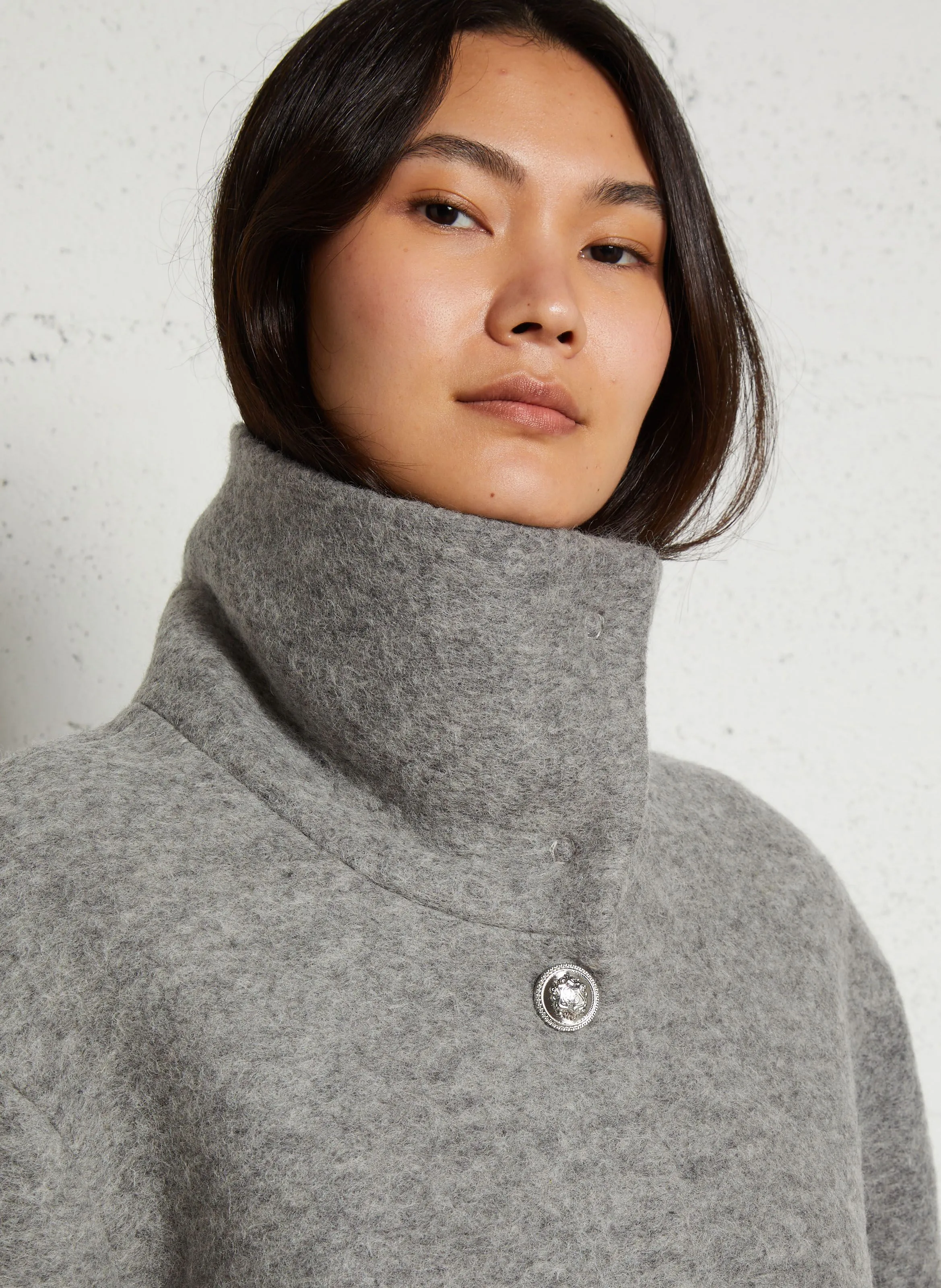  LIU JO   Cappotto con bottoni | Grigio