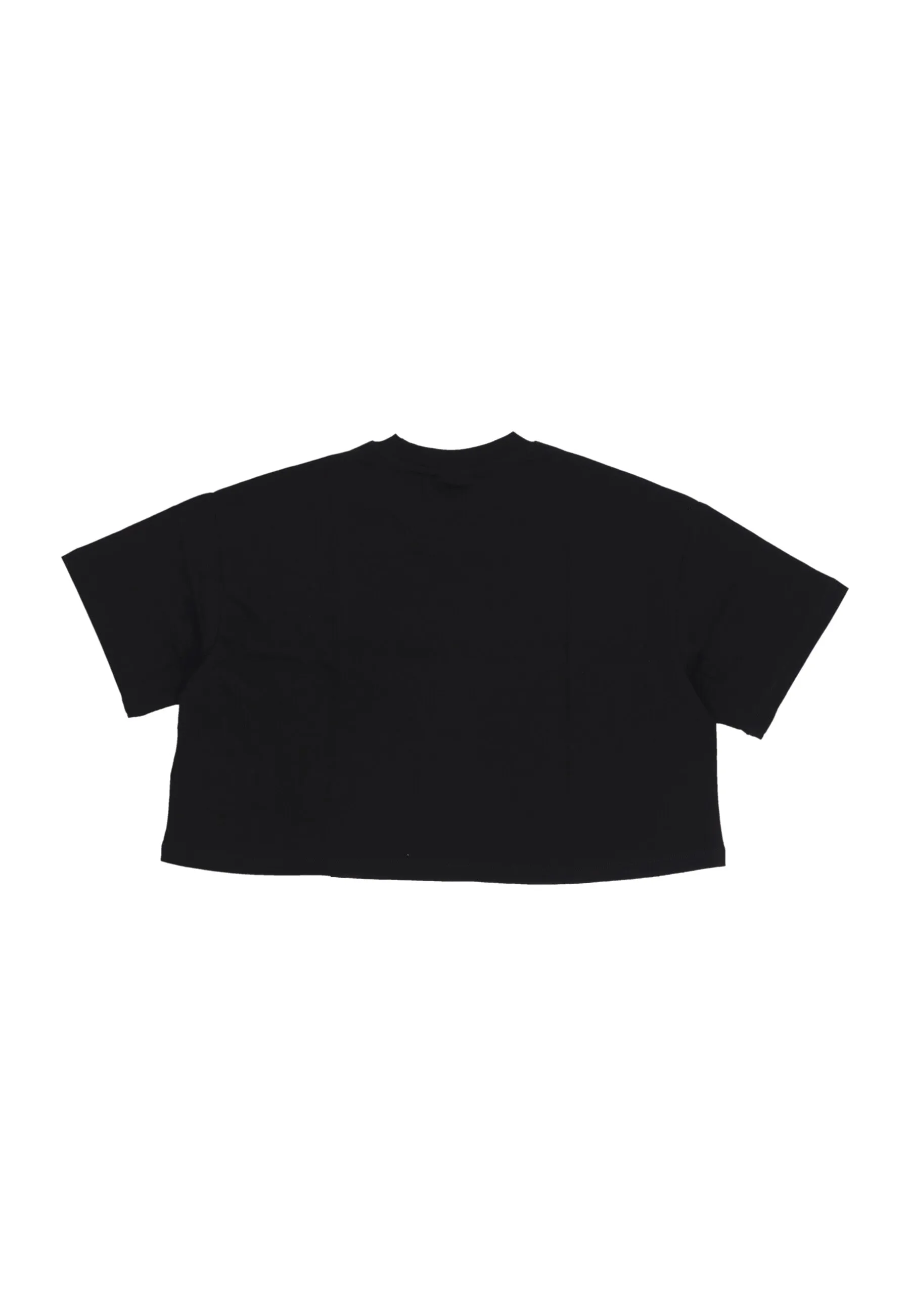 Maglietta Corta Donna W Small Signature Essential Crop Tee Black