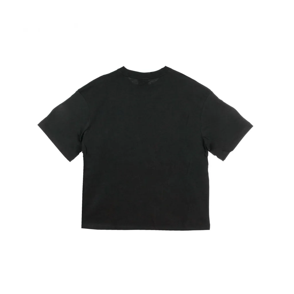 maglietta donna swoosh top BLACK/WHITE