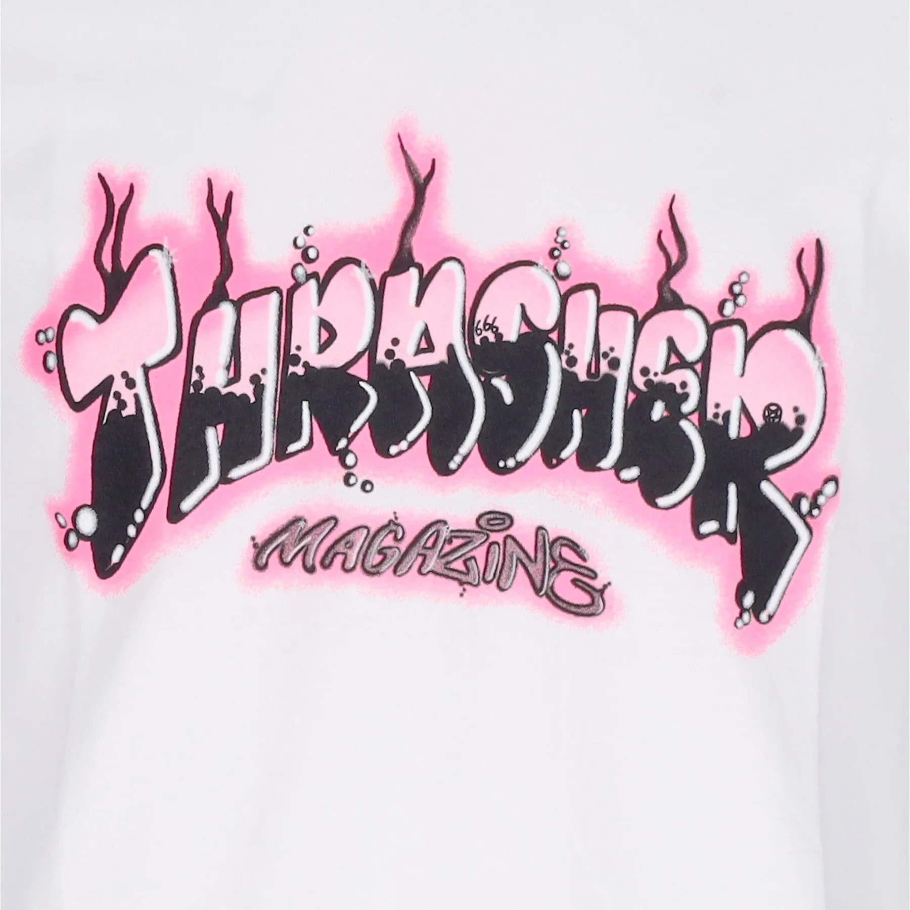 Maglietta Uomo Airbrush Tee White
