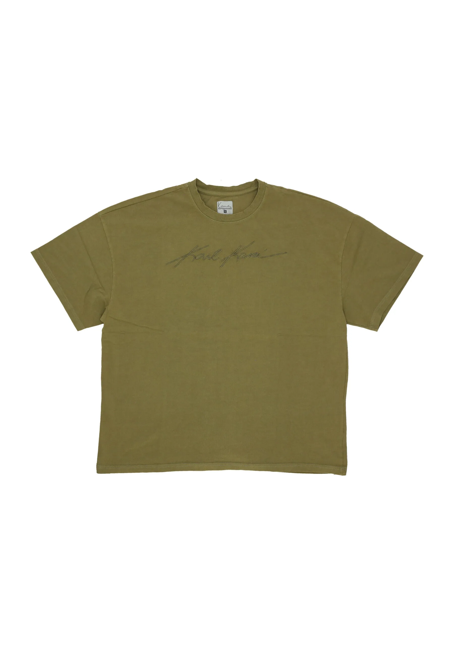 Maglietta Uomo Autograph Heavy Boxy Tee Olive