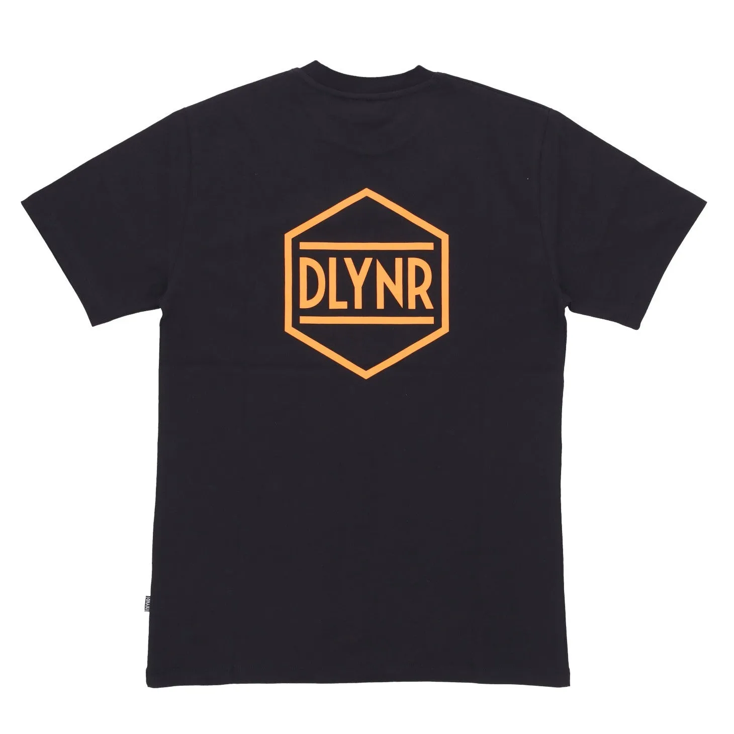Maglietta Uomo Logo Back Tee Black/orange