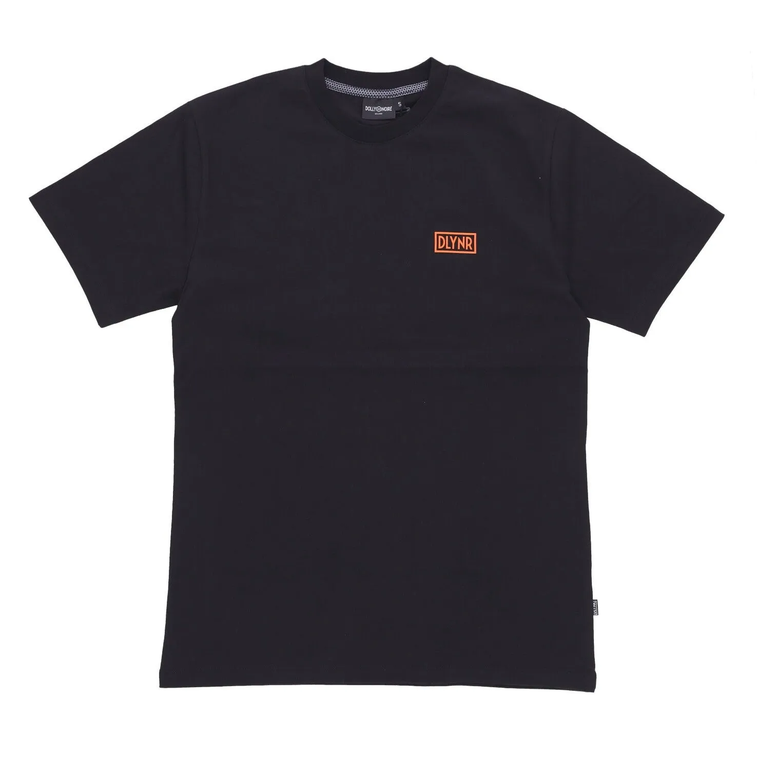 Maglietta Uomo Logo Back Tee Black/orange
