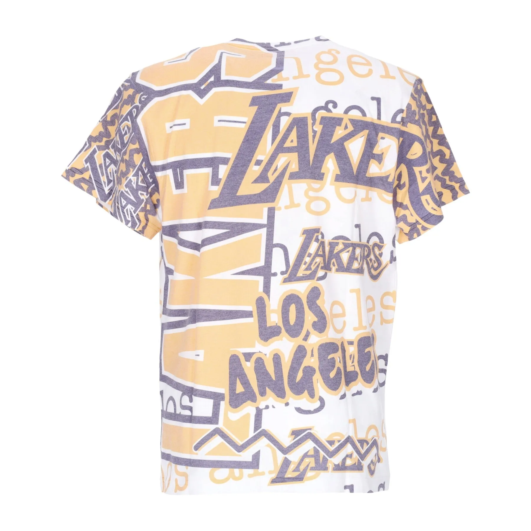 Maglietta Uomo Nba Jumbotron 2.0 Sublimated Tee Hardwood Classics Loslak White/original Team Colors