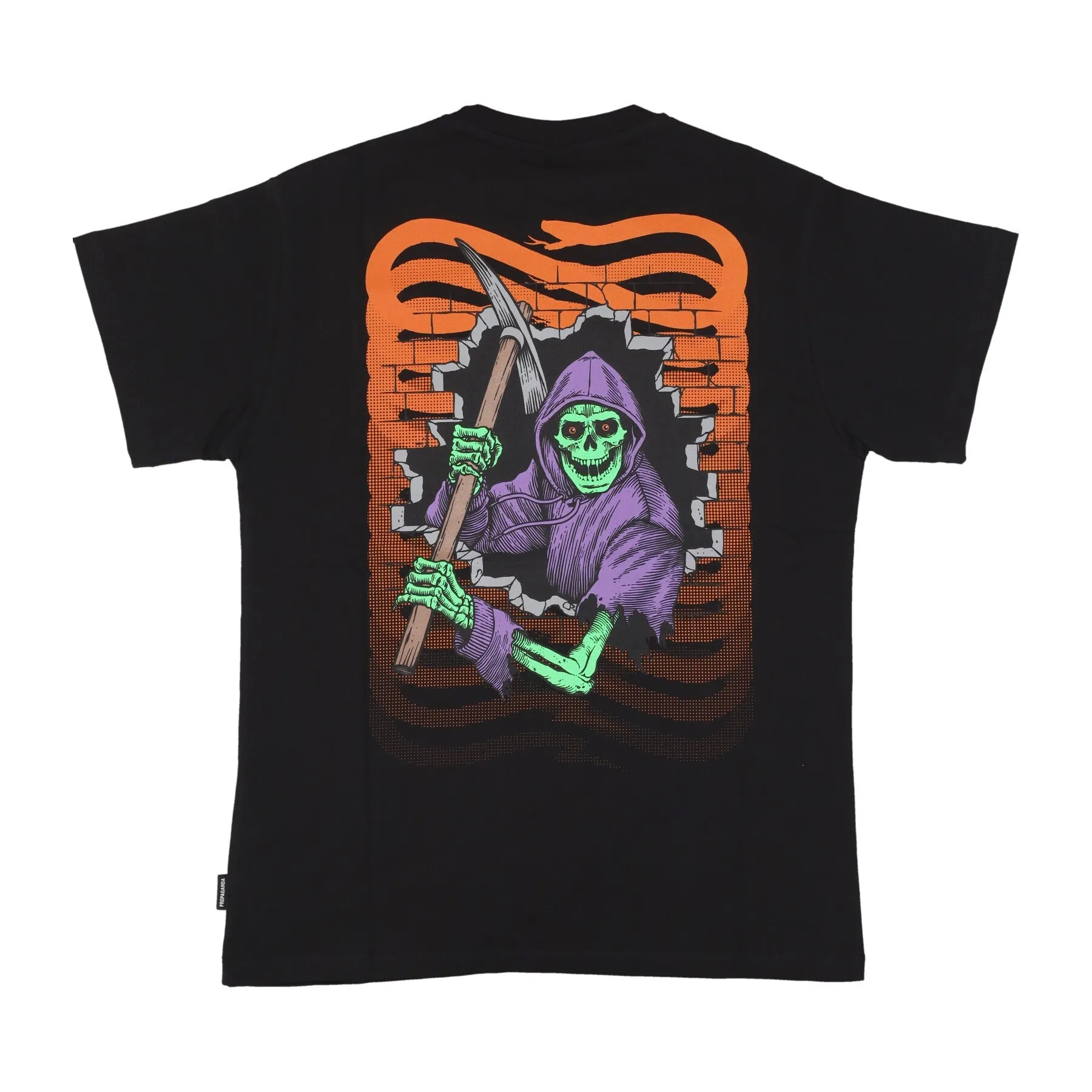 Maglietta Uomo Ribs Bones Tee Black