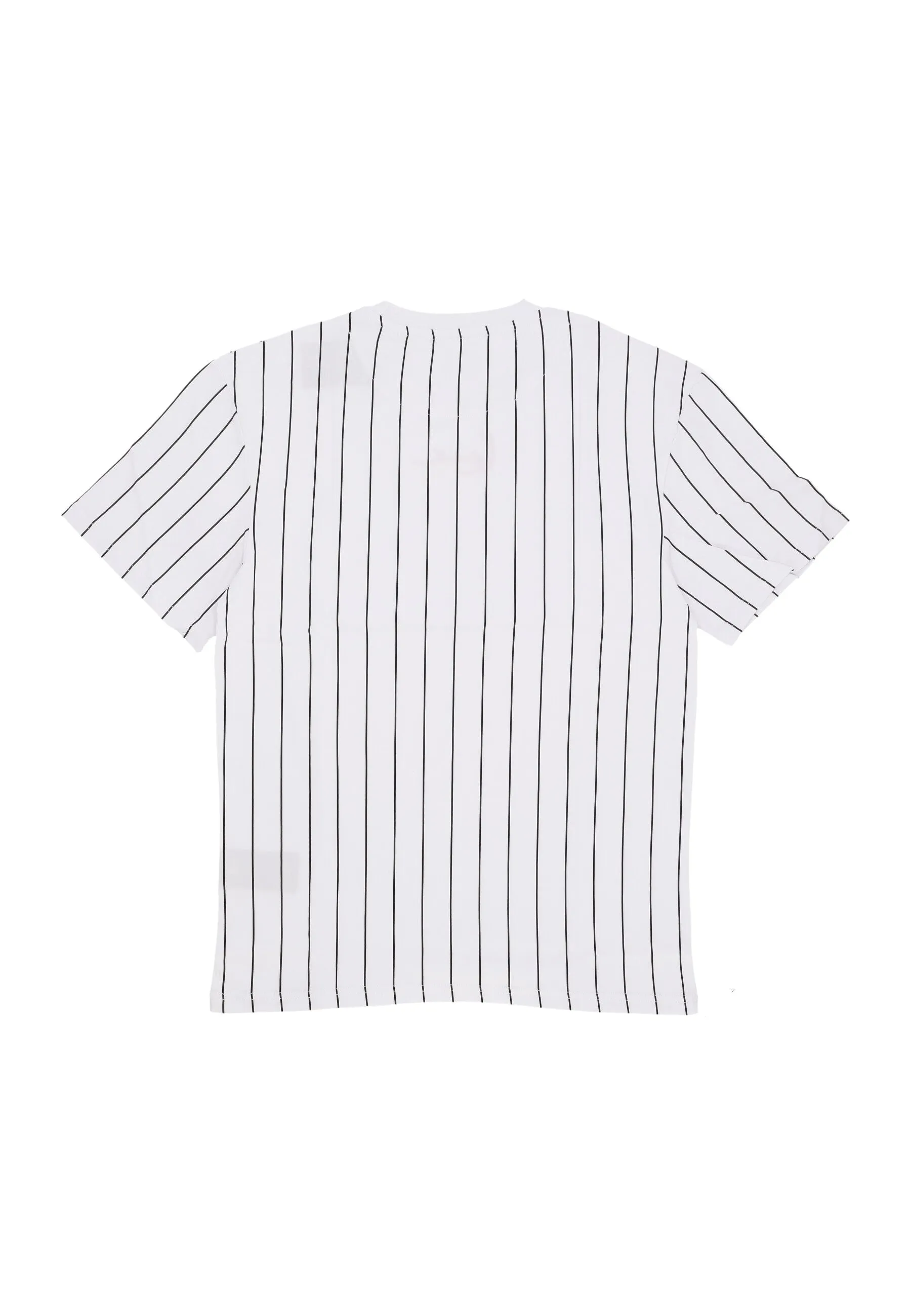 Maglietta Uomo Small Signature Pinstripe Tee White/black