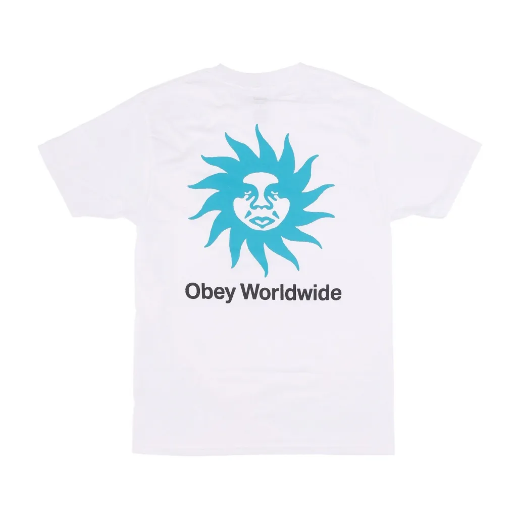 maglietta uomo spiral classic tee WHITE
