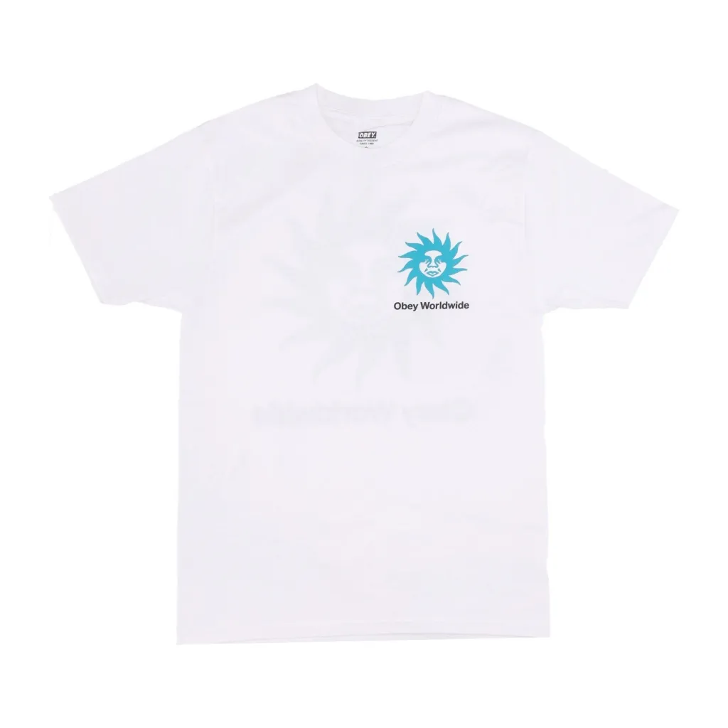 maglietta uomo spiral classic tee WHITE