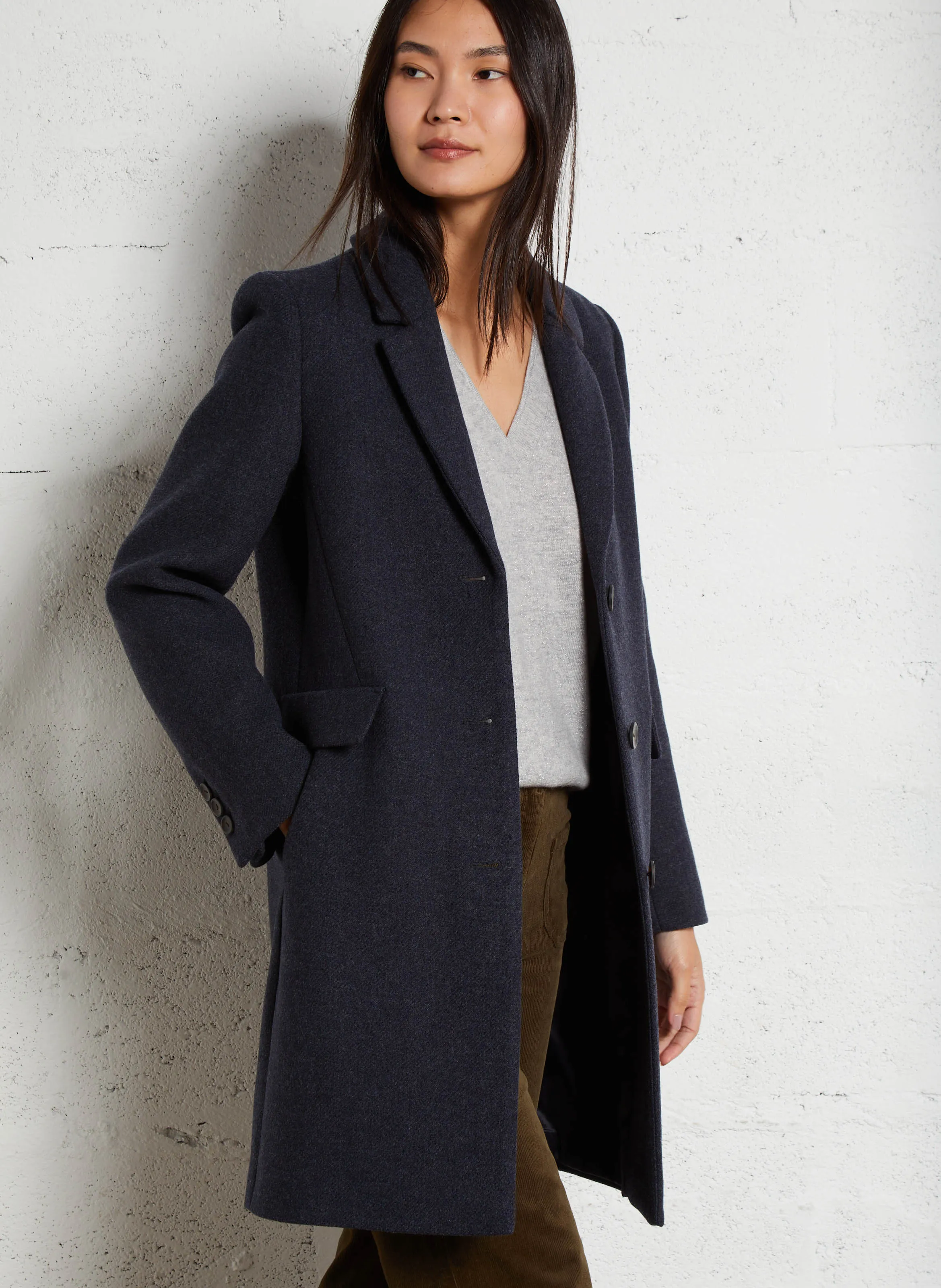  MAISON 123   ANABELLE - Cappotto | Grigio