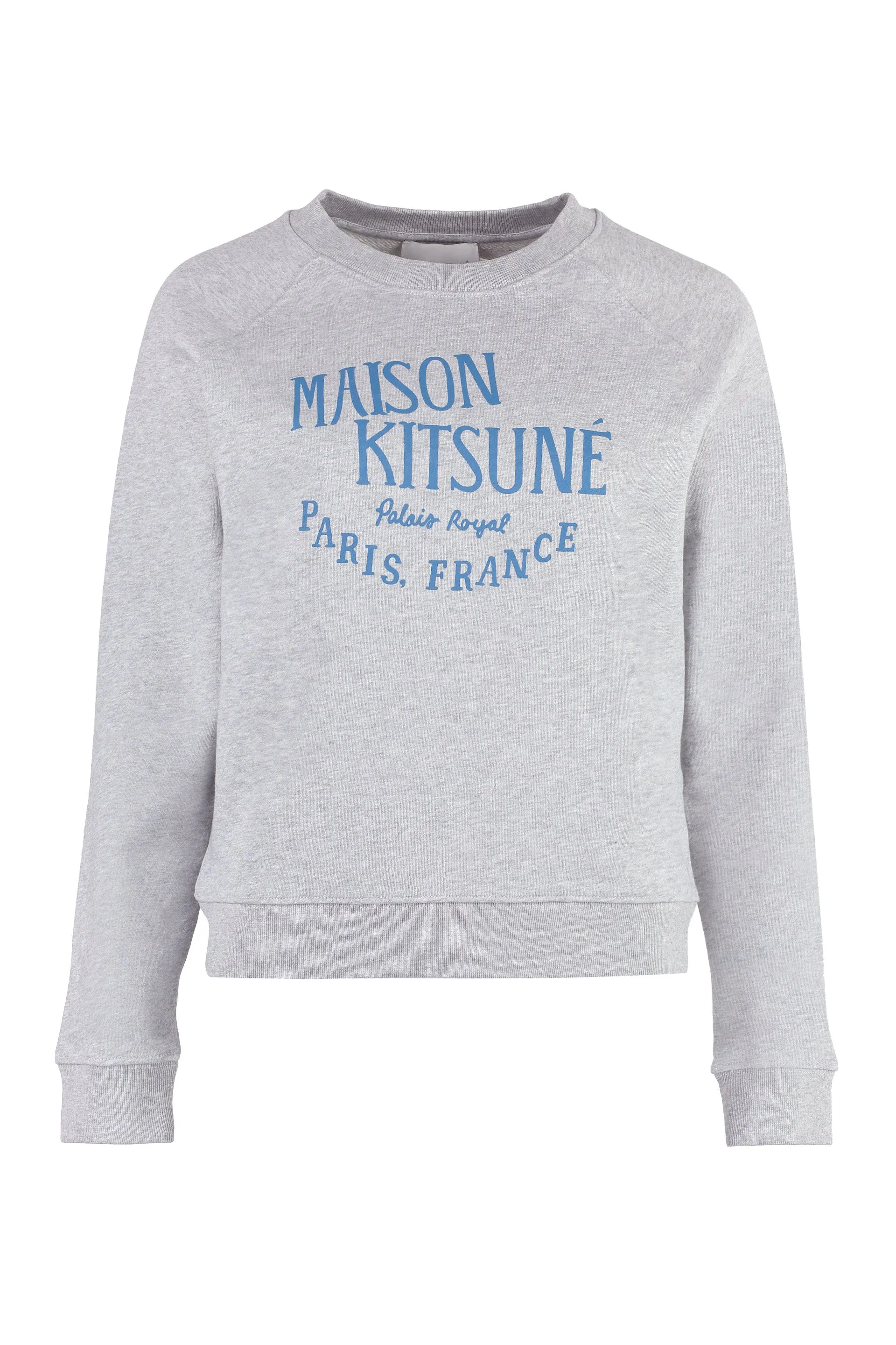 Maison Kitsuné Felpa in cotone con logo