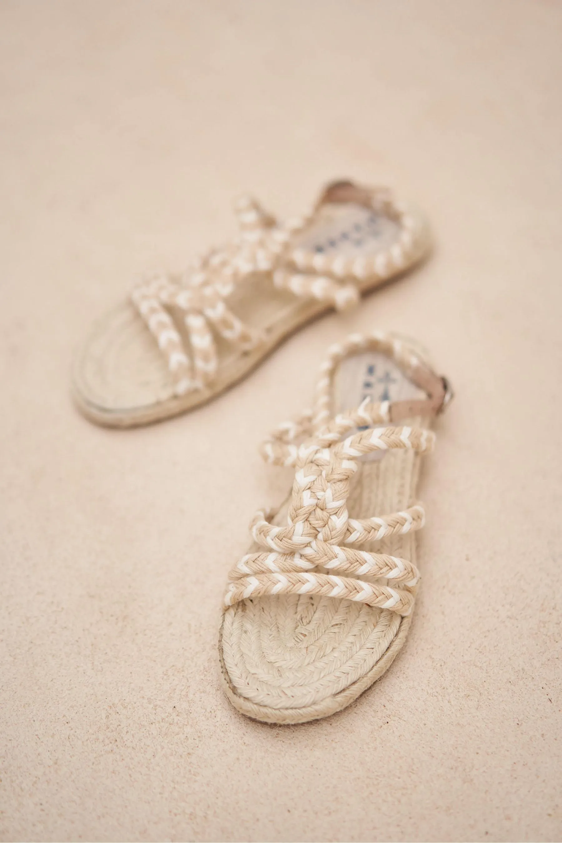 Manebi - Sandali stile yucatán Pizzo corda