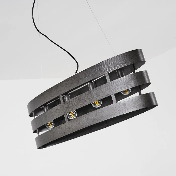 Maracoa Lampada a Sospensione Nero, 4-Luci